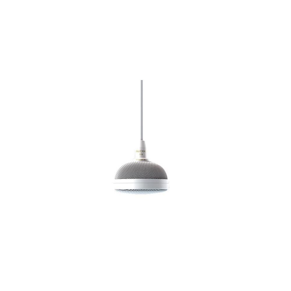  TCNCD329589 Audix AUD-M3W 4 ft. Tri-Element Ceiling Microphone with Plenum Box and Cable- White