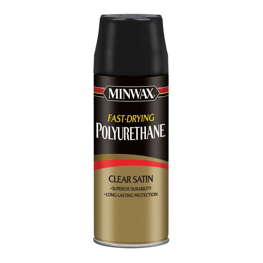 Minwax 33060000 Fast-Drying Polyurethane Oil-based Clear Satin Interior Stain ( 11.5-oz )