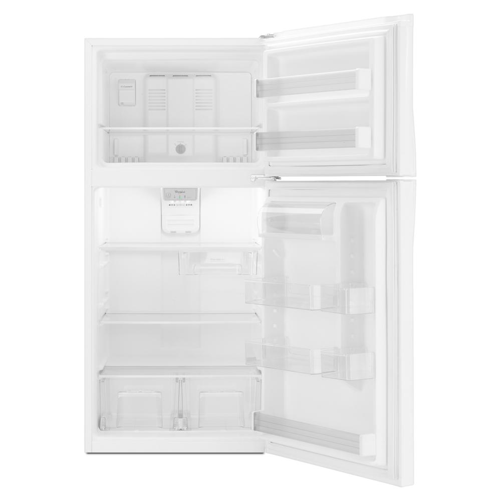 Whirlpool 21.3-cu ft Top-Freezer Refrigerator (White) ENERGY STAR
