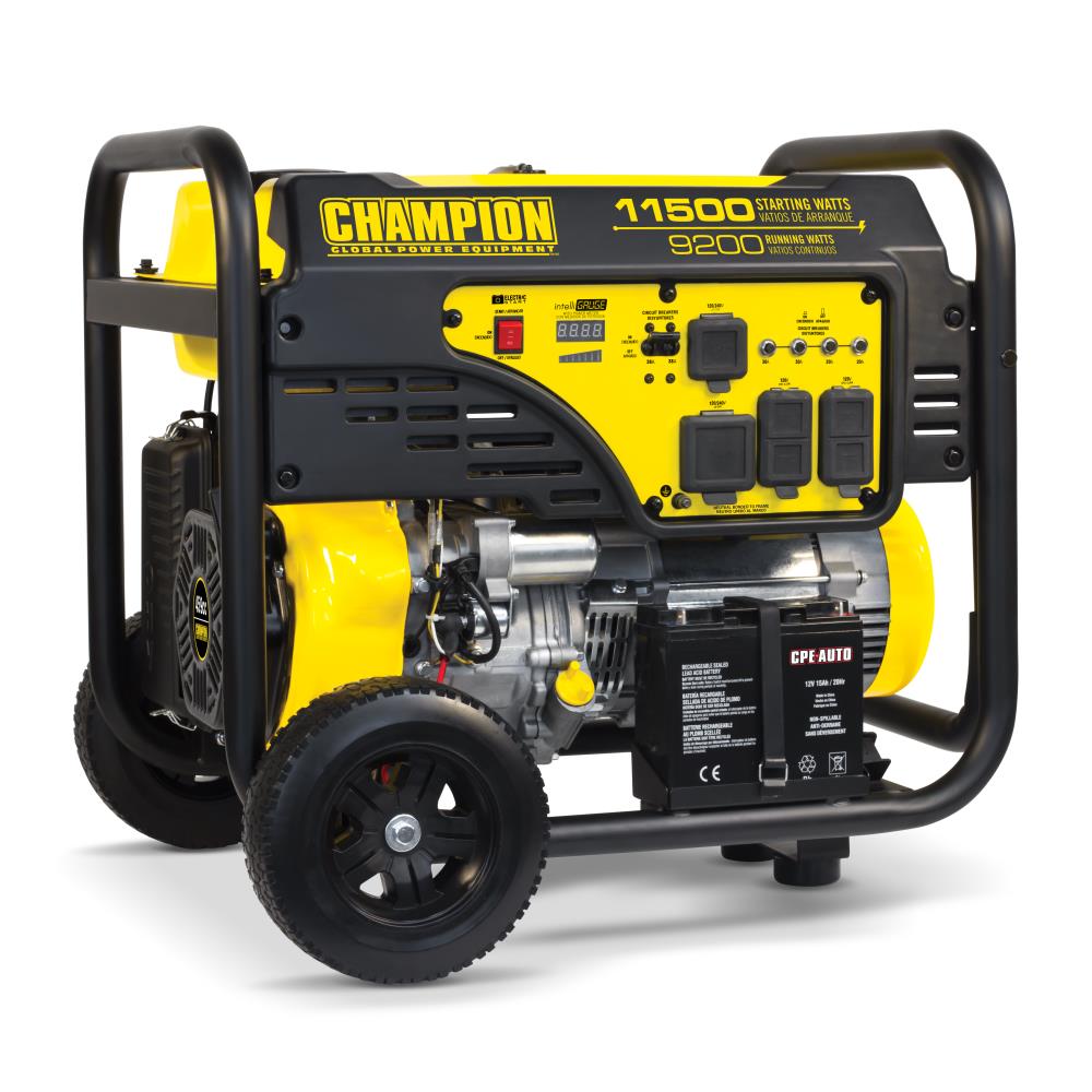 Champion Power CHAMPION 9200W ELECTRIC START GEN in the Portable Generators department at Lowes.com