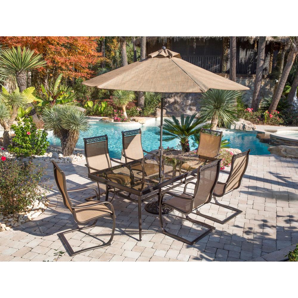Hanover MONDN7PCSPG-SU Patio-Dining-Sets - View #10