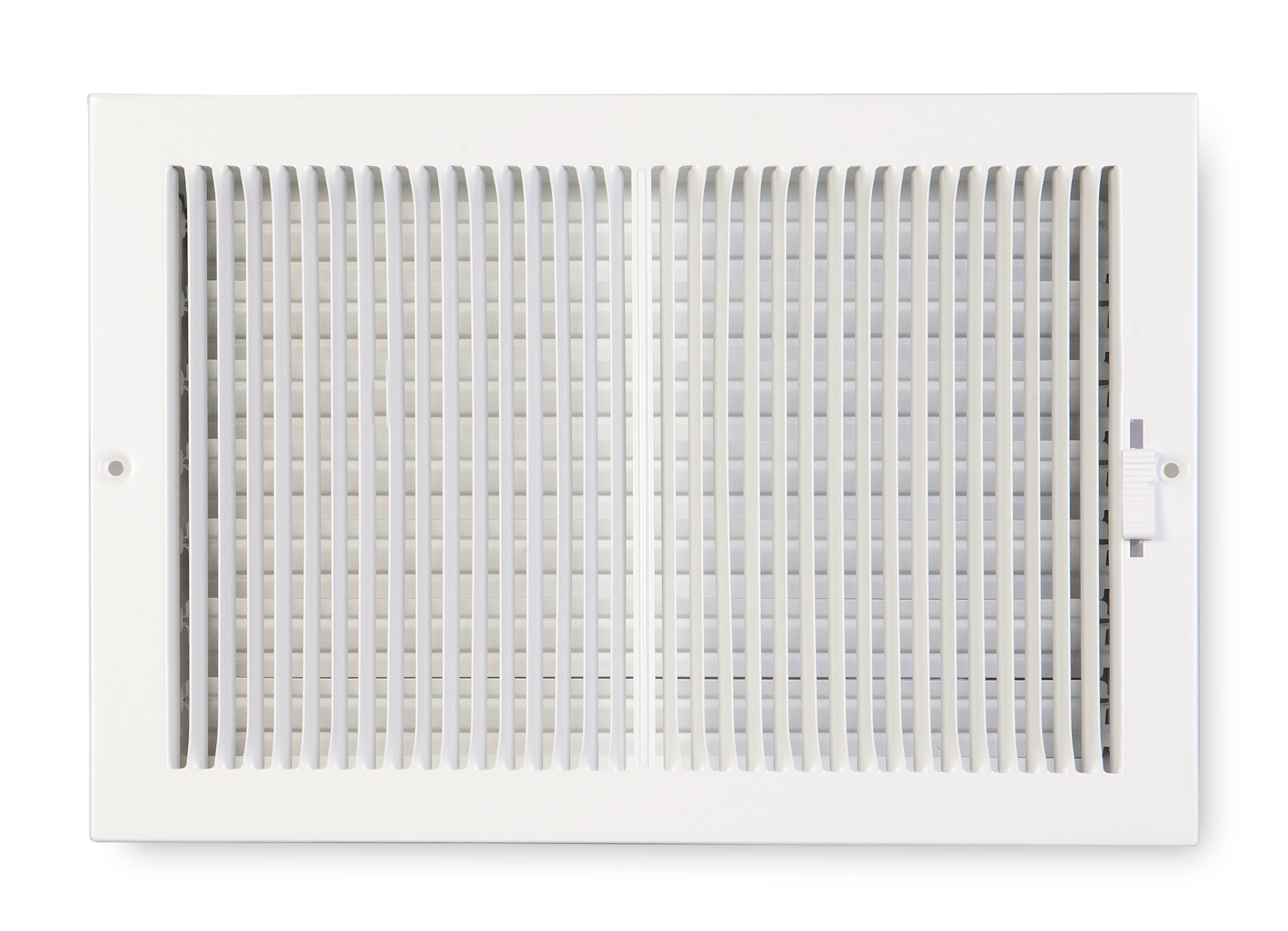 Accord Ventilation 2221210WH 12-in x 10-in 2-way Steel White Sidewall/Ceiling Register