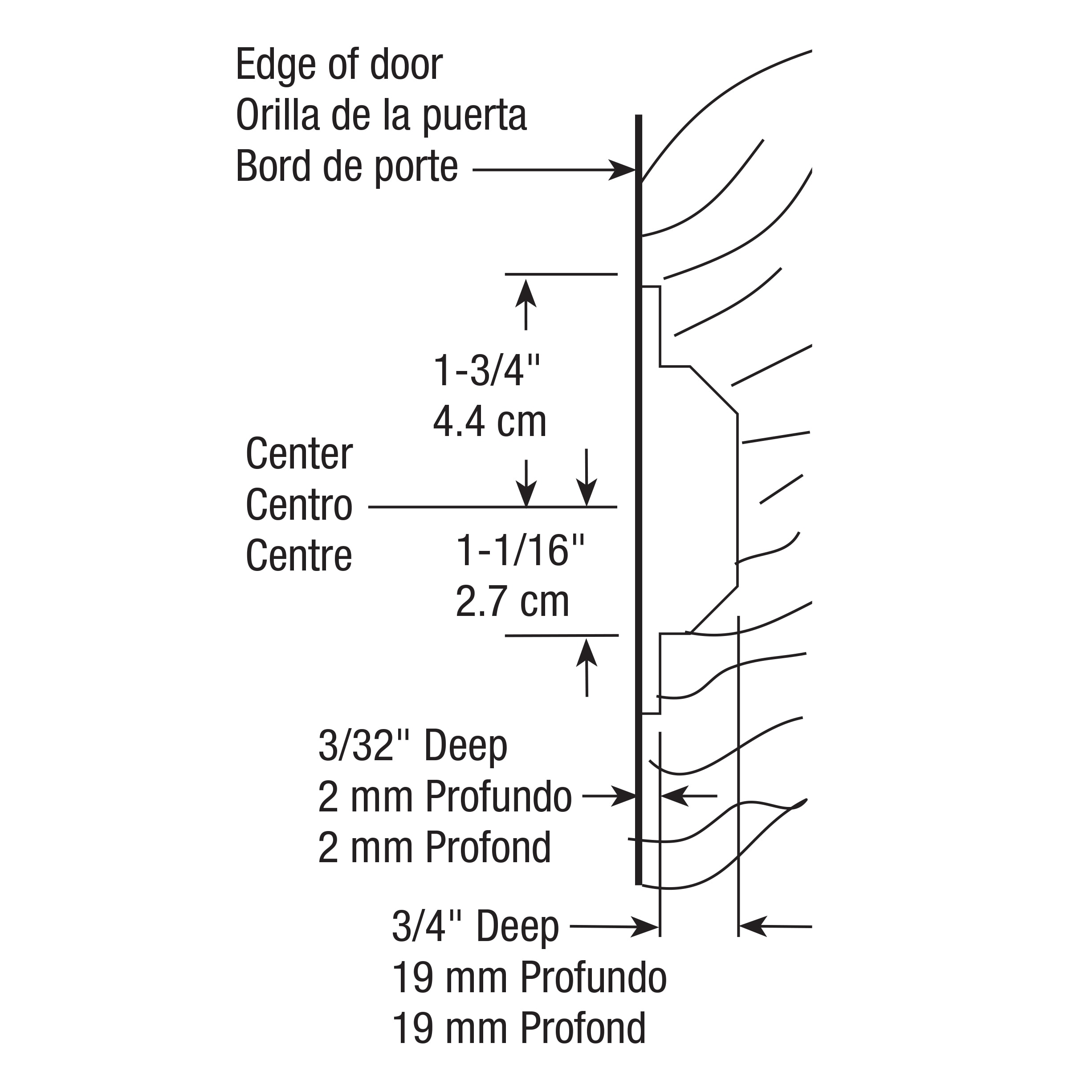 Prime-Line N 6768 Pocket-Door-Pulls - View #3