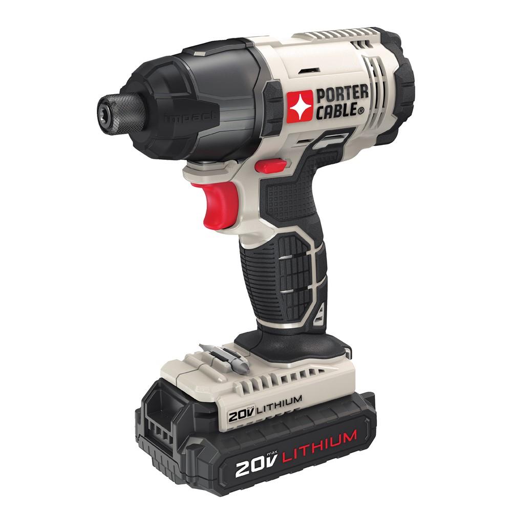 PORTER CABLE 20 volt Max 1 4 in Cordless Impact Driver 2