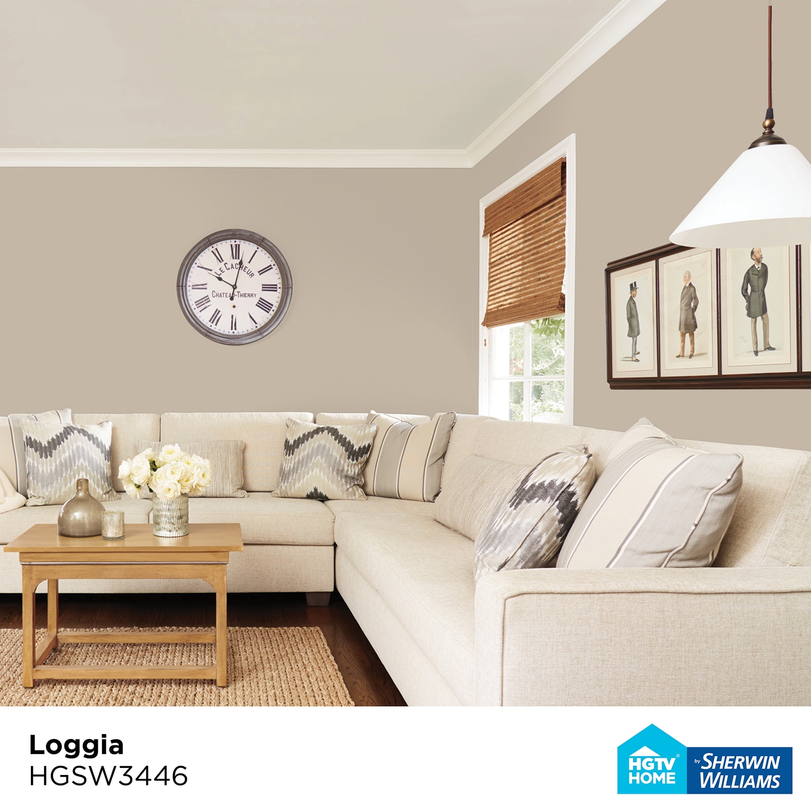 HGTV HOME by SherwinWilliams Ovation Plus Semigloss Loggia Hgsw3446