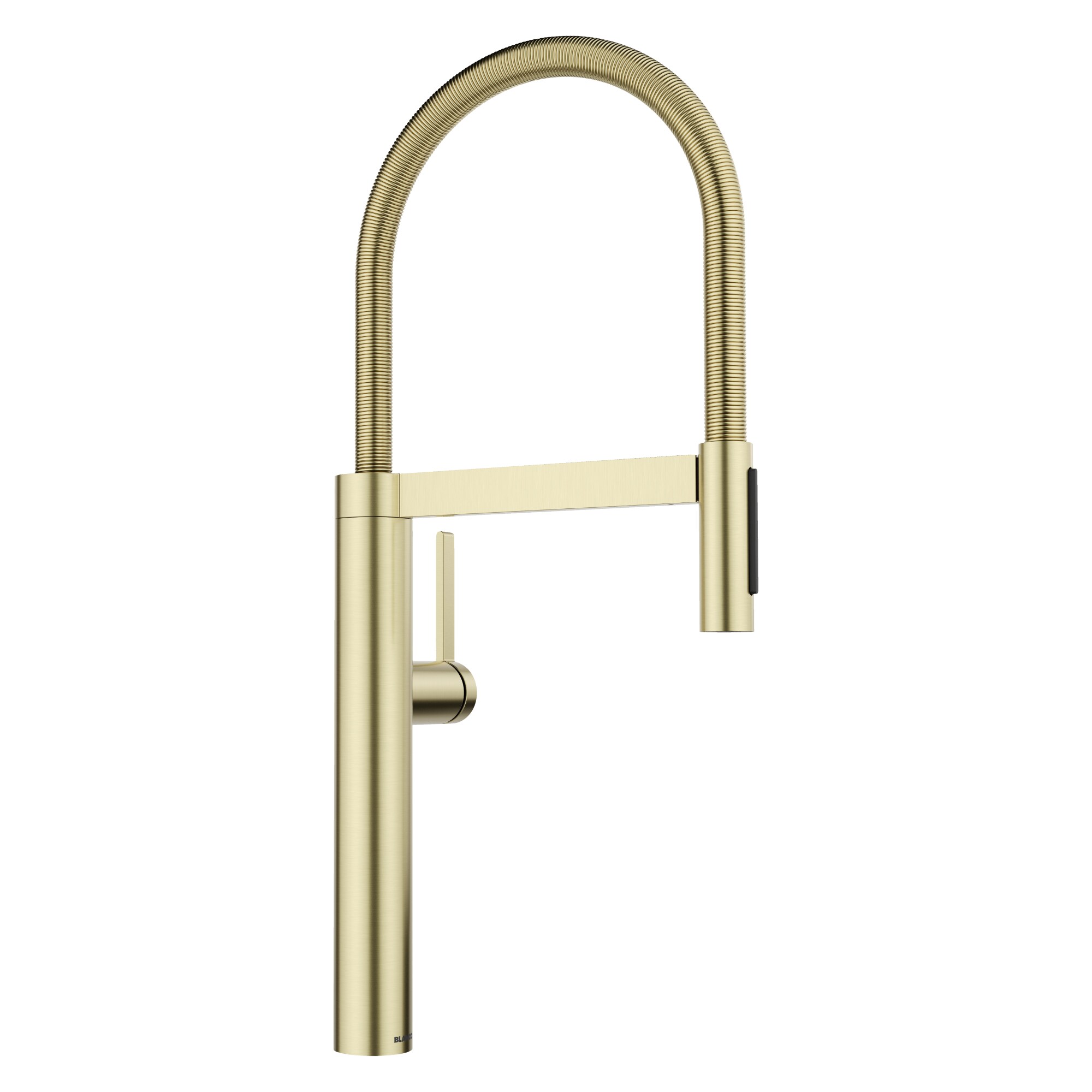 Blanco 527476 Culina II Satin Gold Single Handle Deck-mount Pre-rinse Kitchen Faucet with Sprayer
