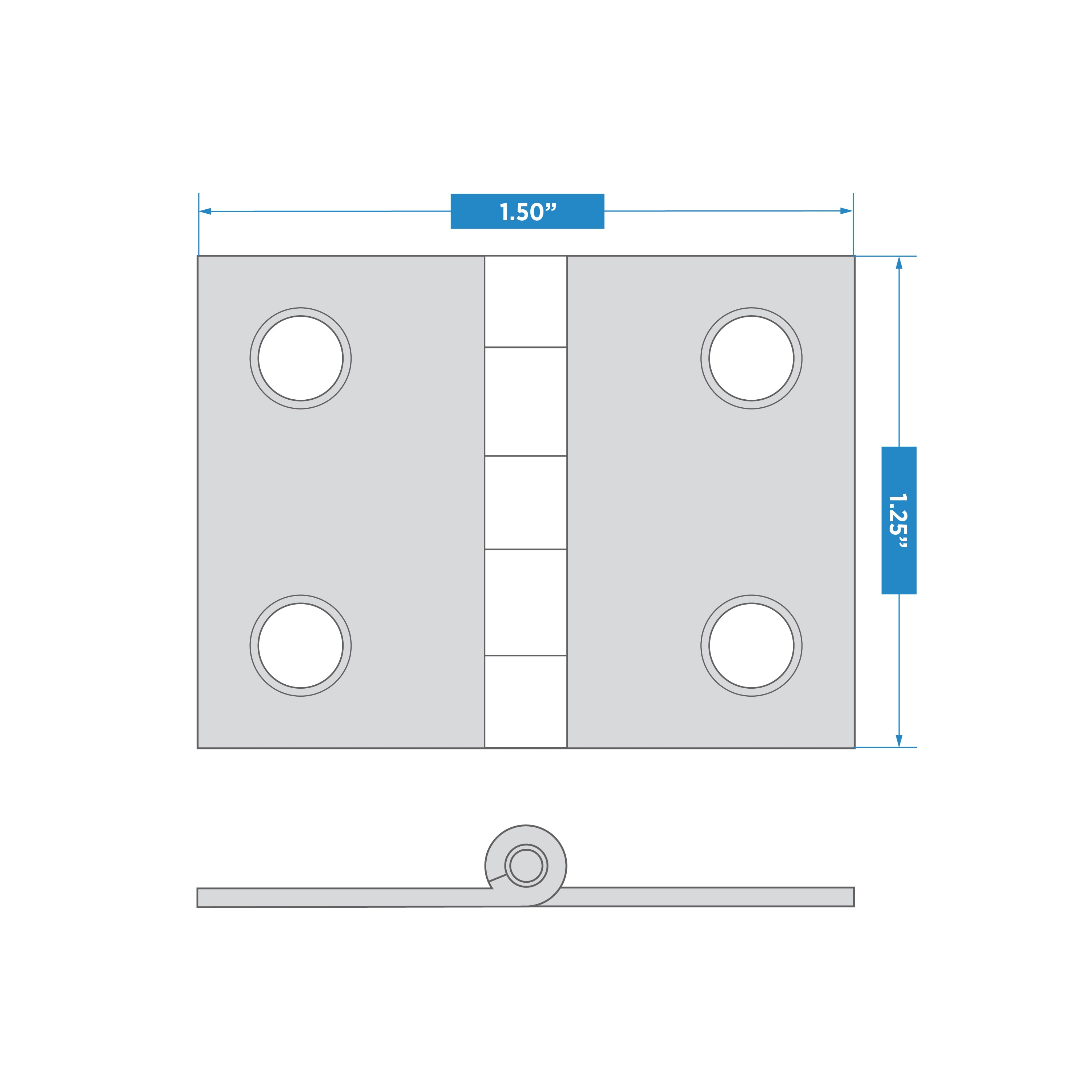 RELIABILT S841-572 Cabinet-Hinges - View #5