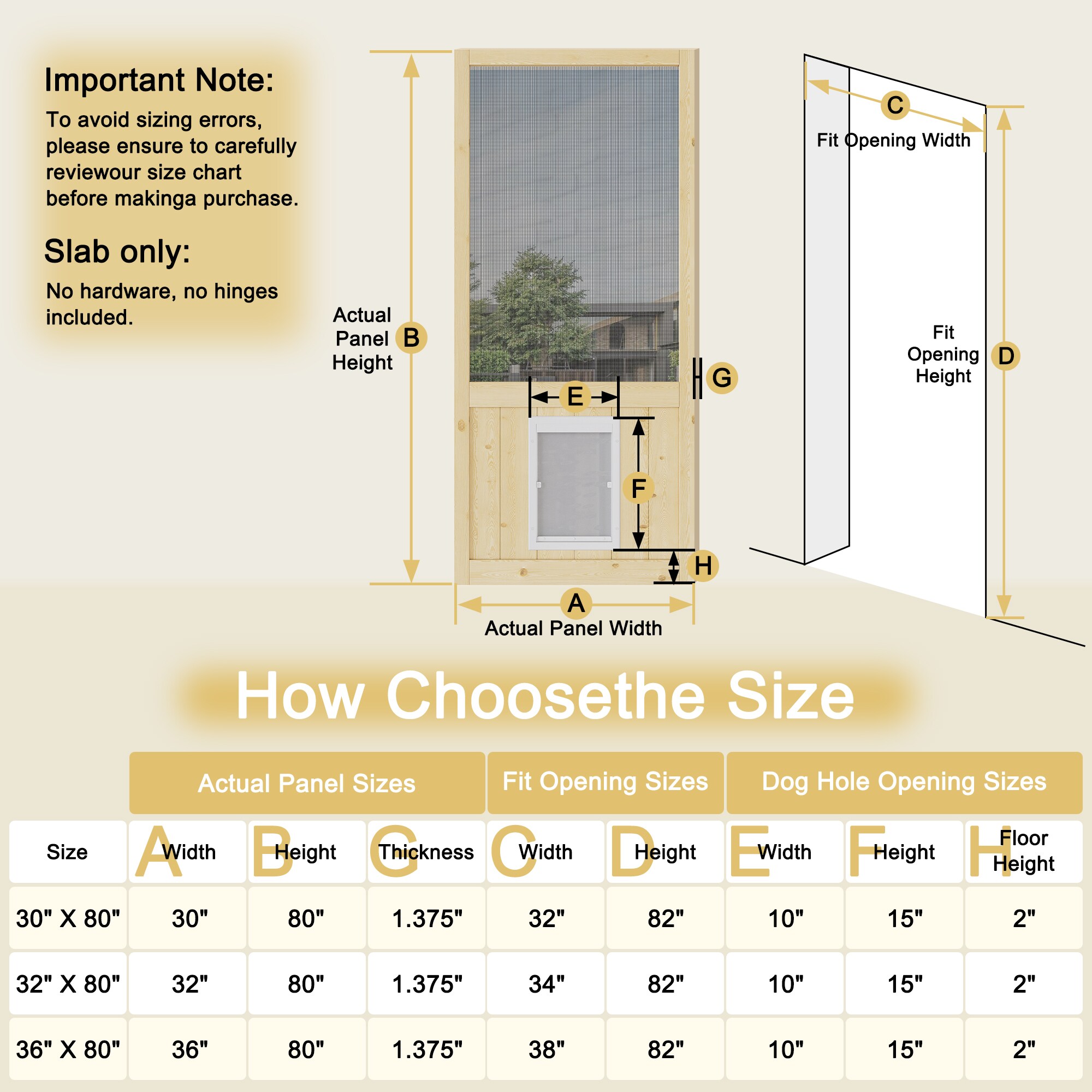 JUJUBON EX-SDPN-DW-30 Screen-Doors - View #3