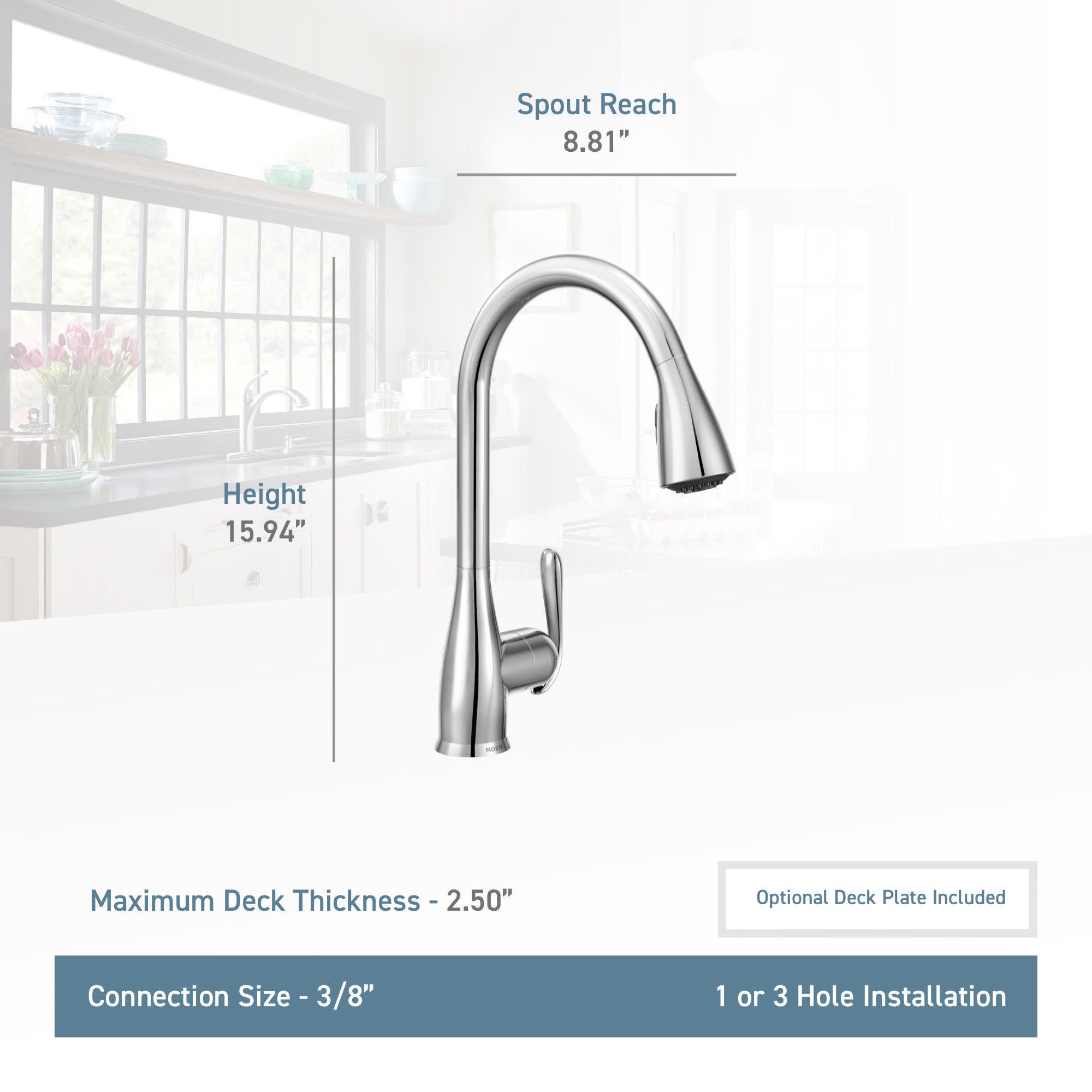 Moen 87879SRS Kitchen-Faucets - View #6