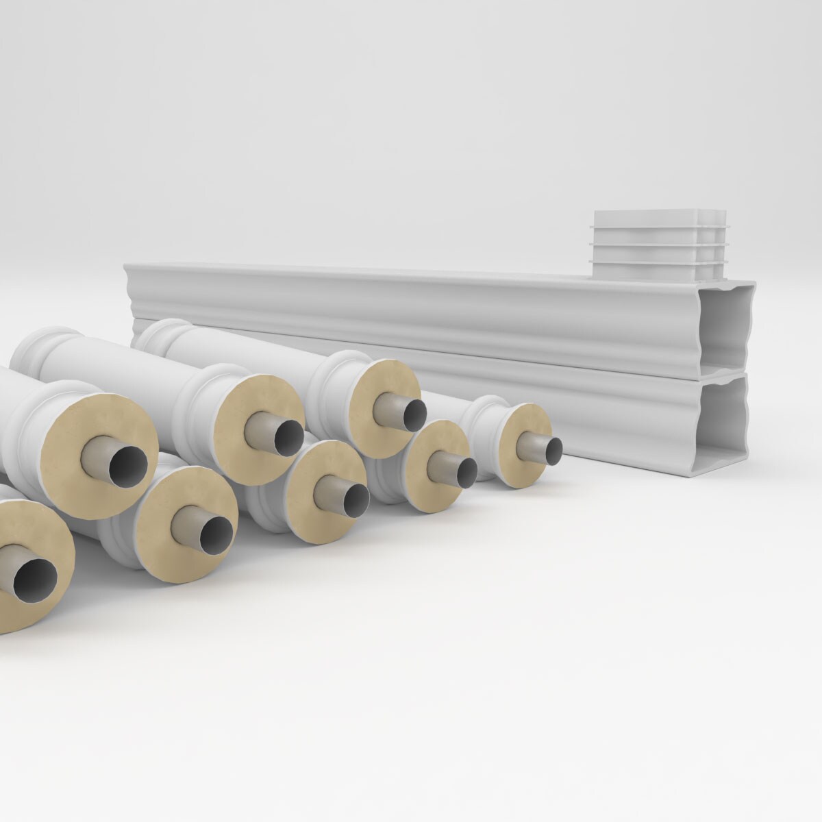 Ekena Millwork BALK32X060WEN railings - View #6