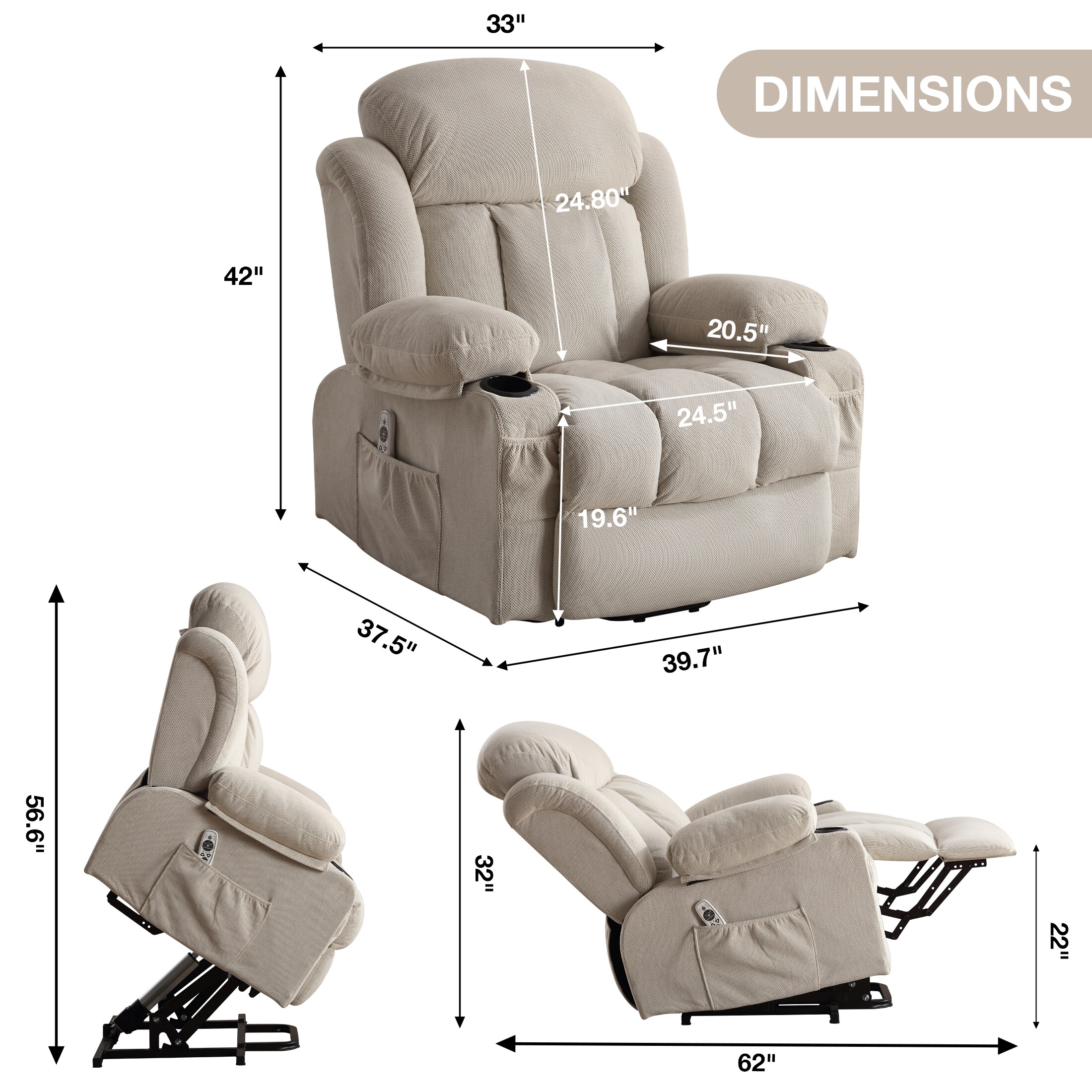 Mondawe MO-CO81884 recliners - View #7