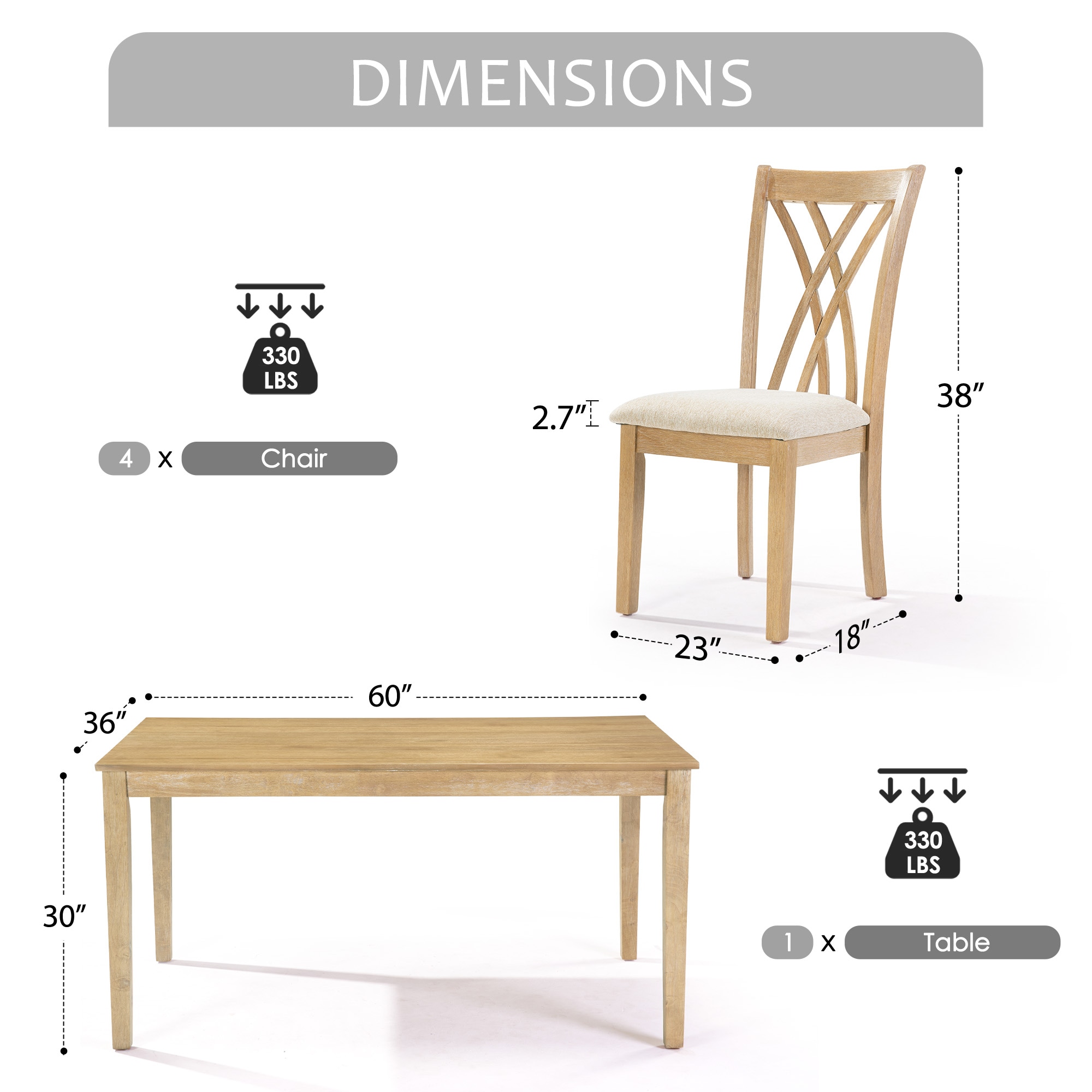 Bybafun YA0100250 Dining-Sets - View #8