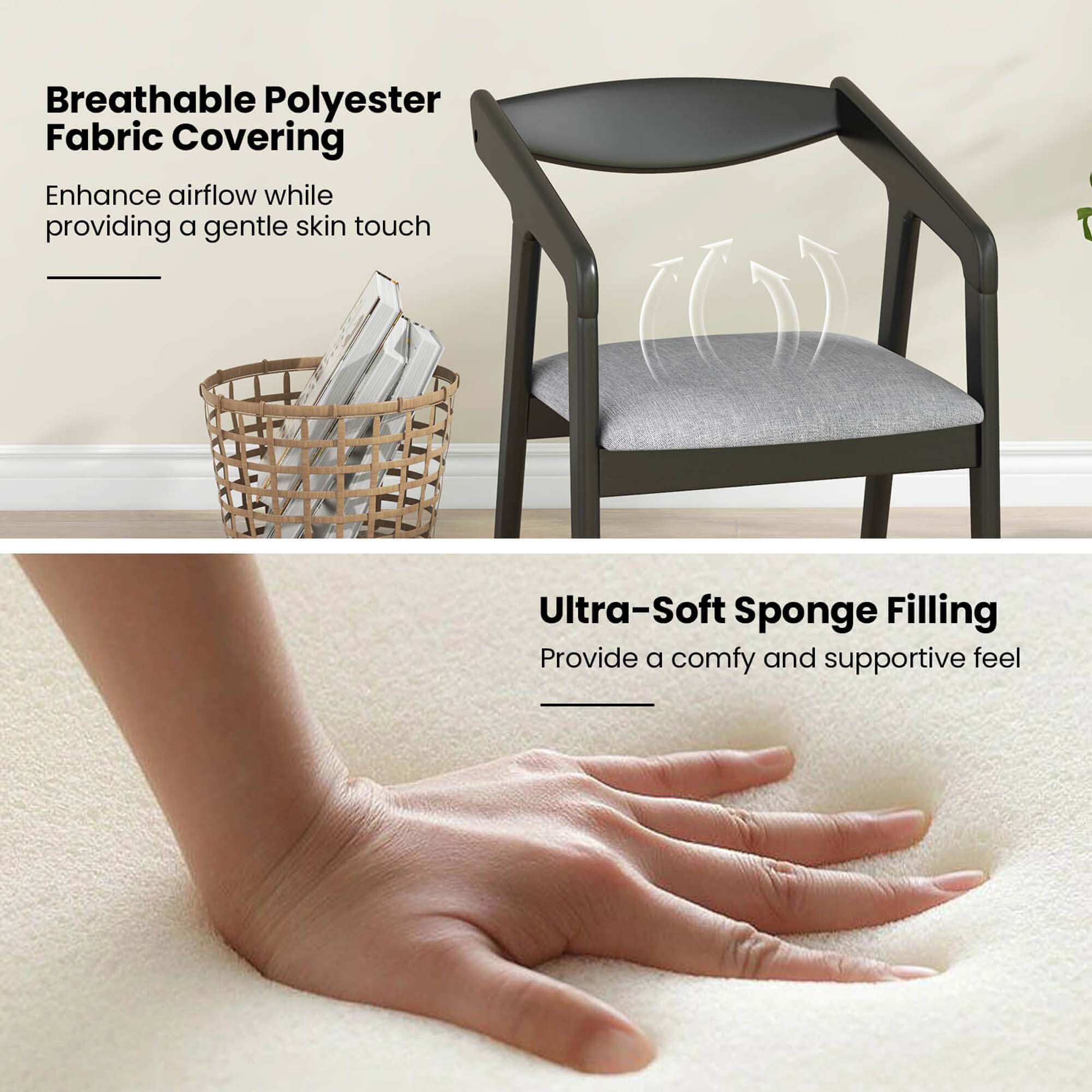 Costway HCST04453 Dining-Chairs - View #5