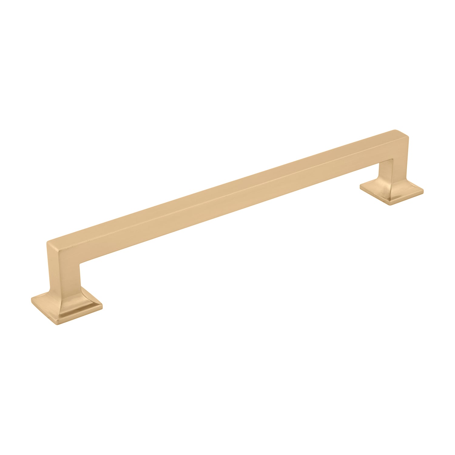 Hickory Hardware P3026-CBZ Studio 8-13/16-in , 224mm Center to Center Champagne Bronze Rectangular Handle