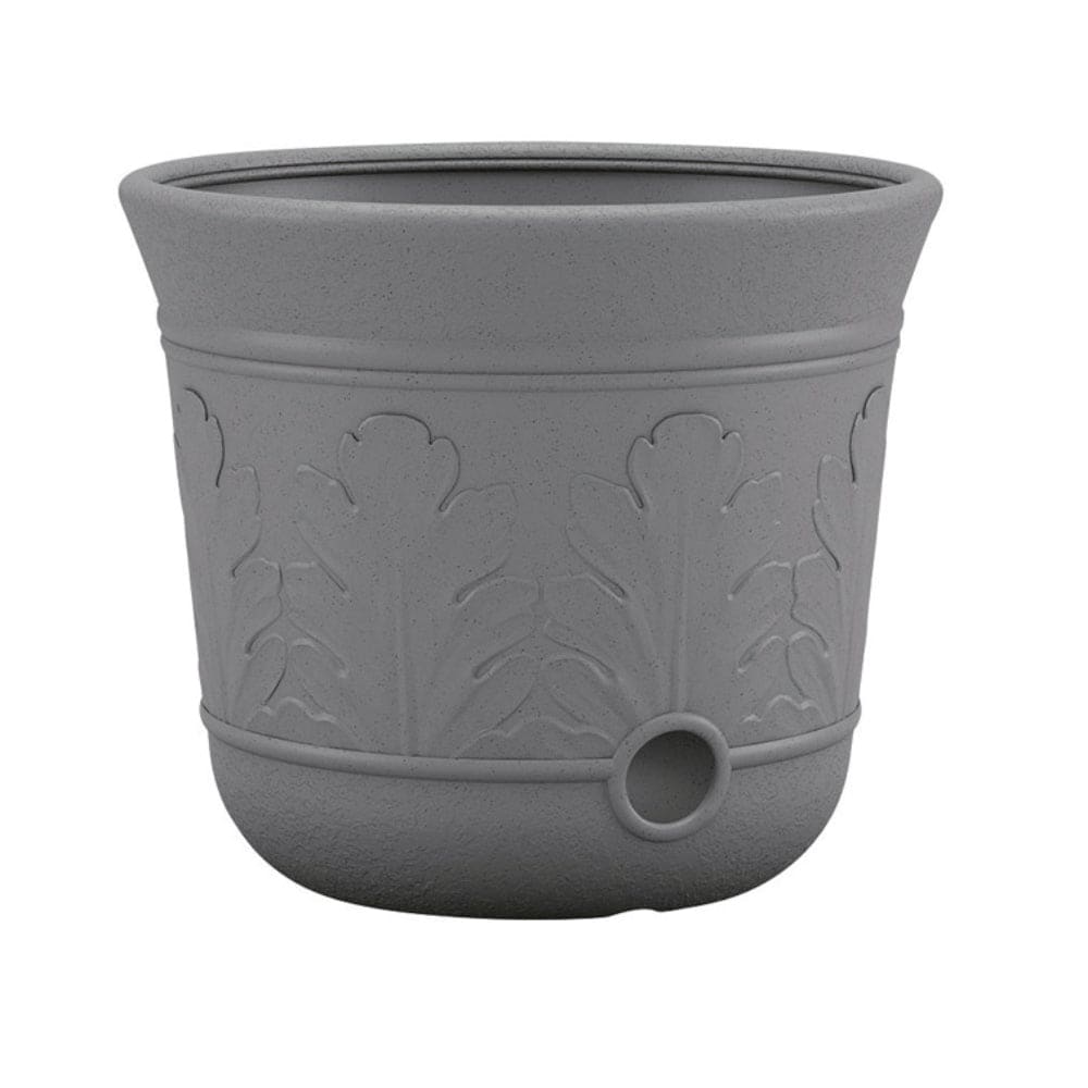 Suncast  300 ft. Gray Free-Standing Hose Pot Resin Hose Hideaway