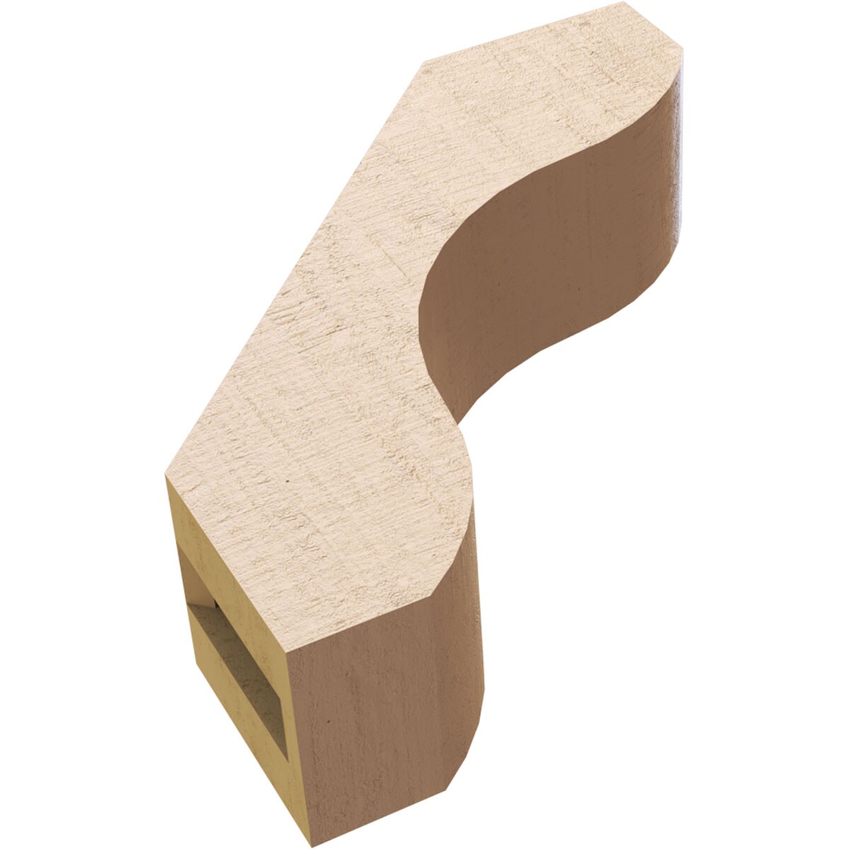 Ekena Millwork BRCUR03X10X10STARCPR braces - View #7