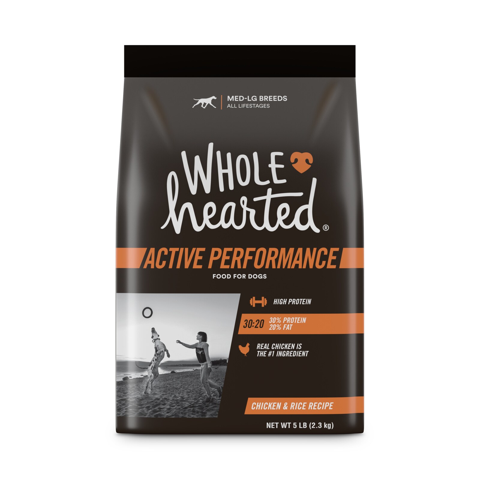 Wholehearted limited store ingredient dog food