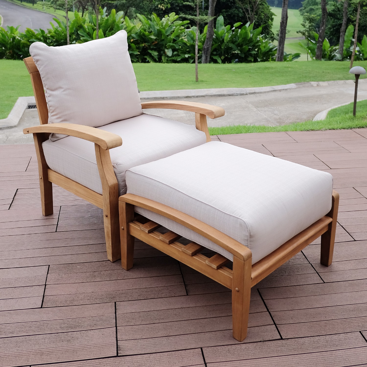 Cambridge Casual 280217-TW-XX-BG-XX Stools-Ottomans - View #5