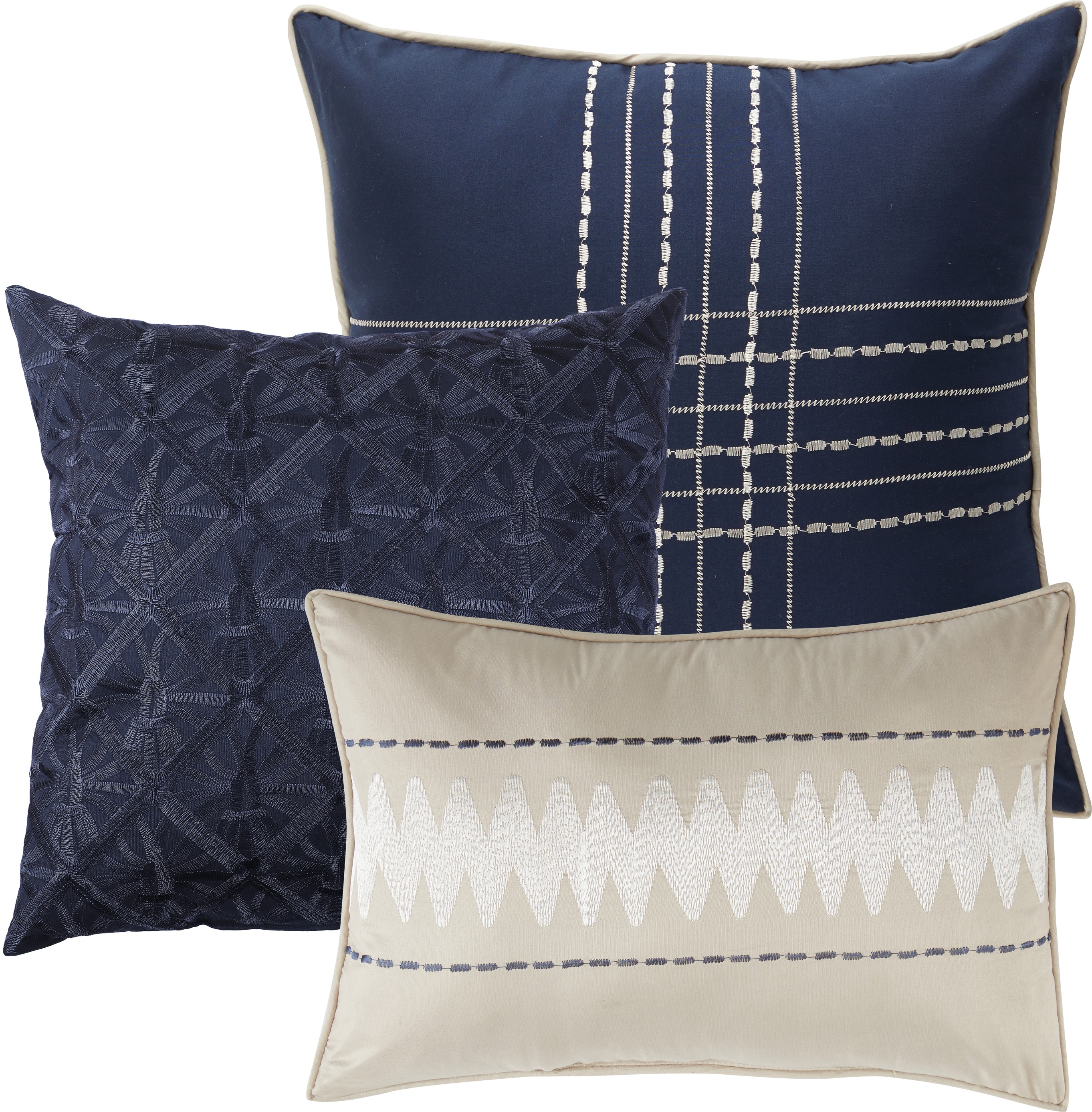 Nanshing KITANA7-Q-NAVY bedding - View #4