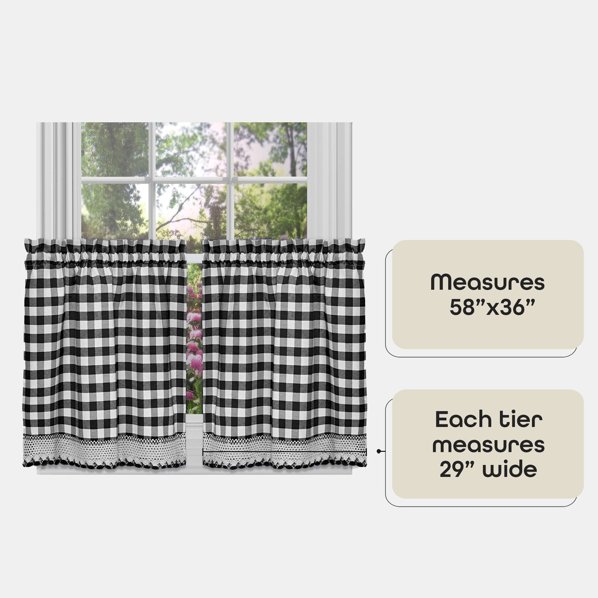 Achim BCTR24BW12 valances - View #6