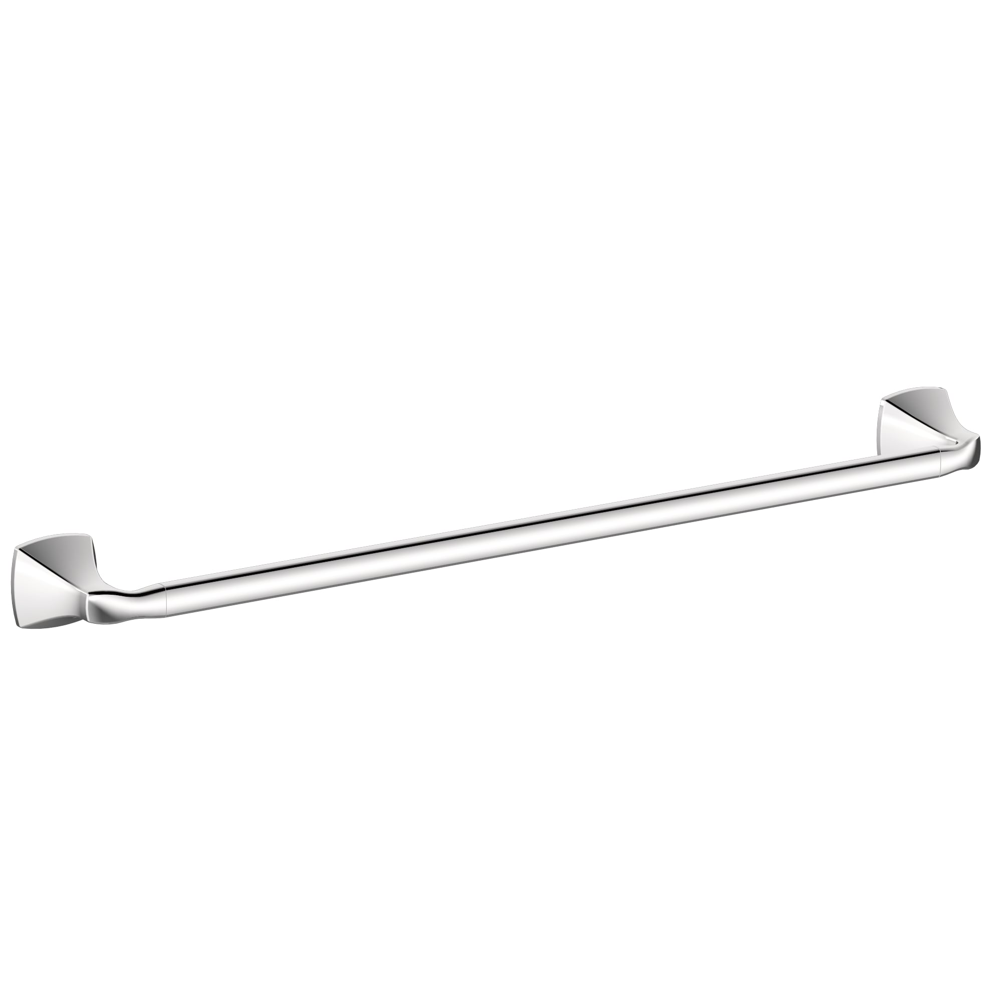 Moen YB5124CH Voss 24-in Chrome Wall mount Single Towel Bar