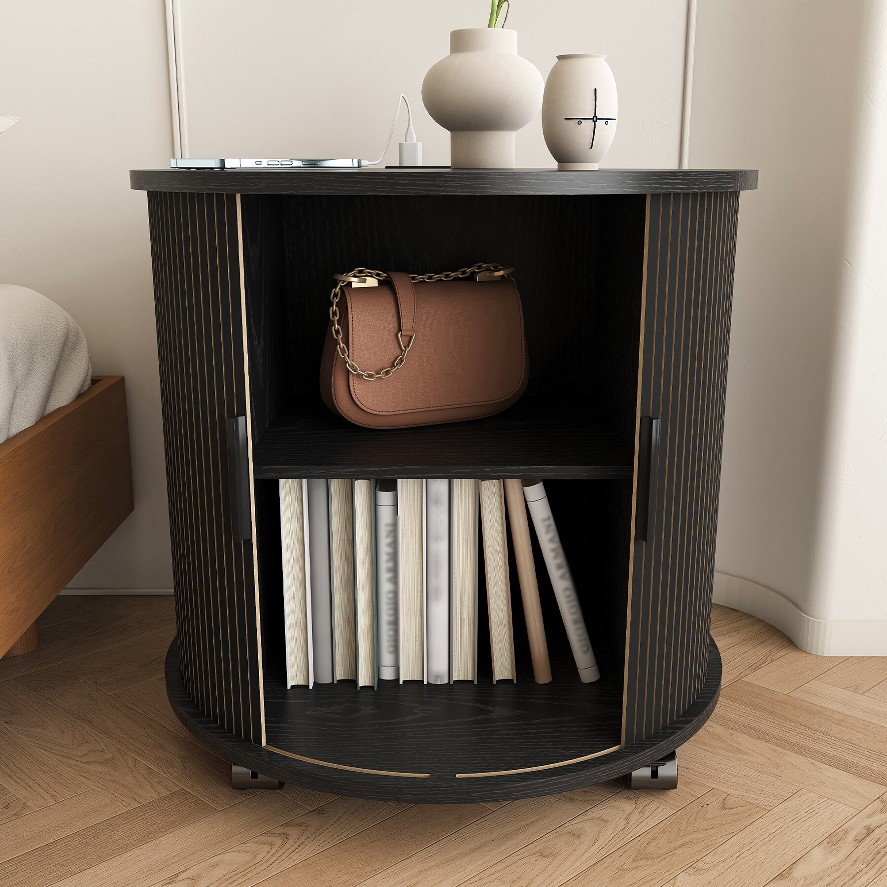 SINOFURN SYA440004BK nightstands - View #2