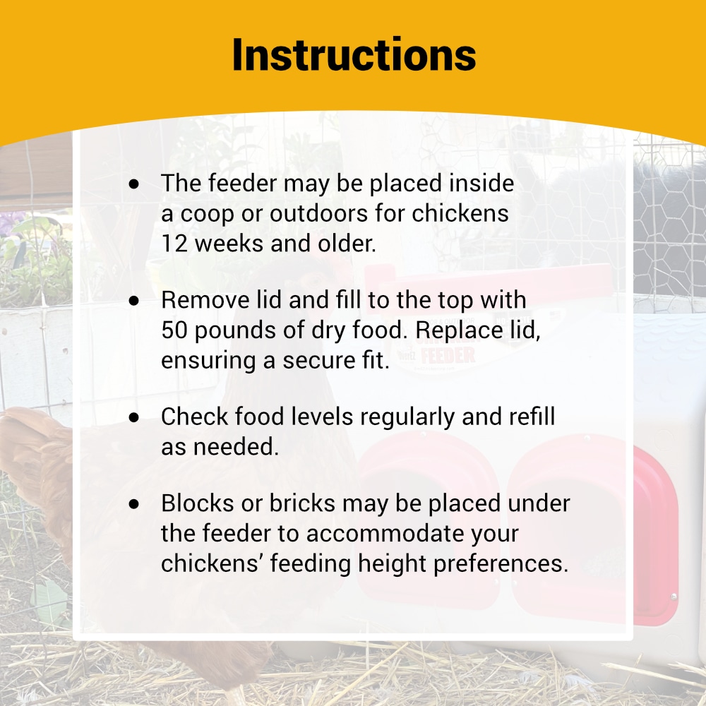 OverEZ Chicken Coop OEZCF Farm-Ranch-Feeders - View #5