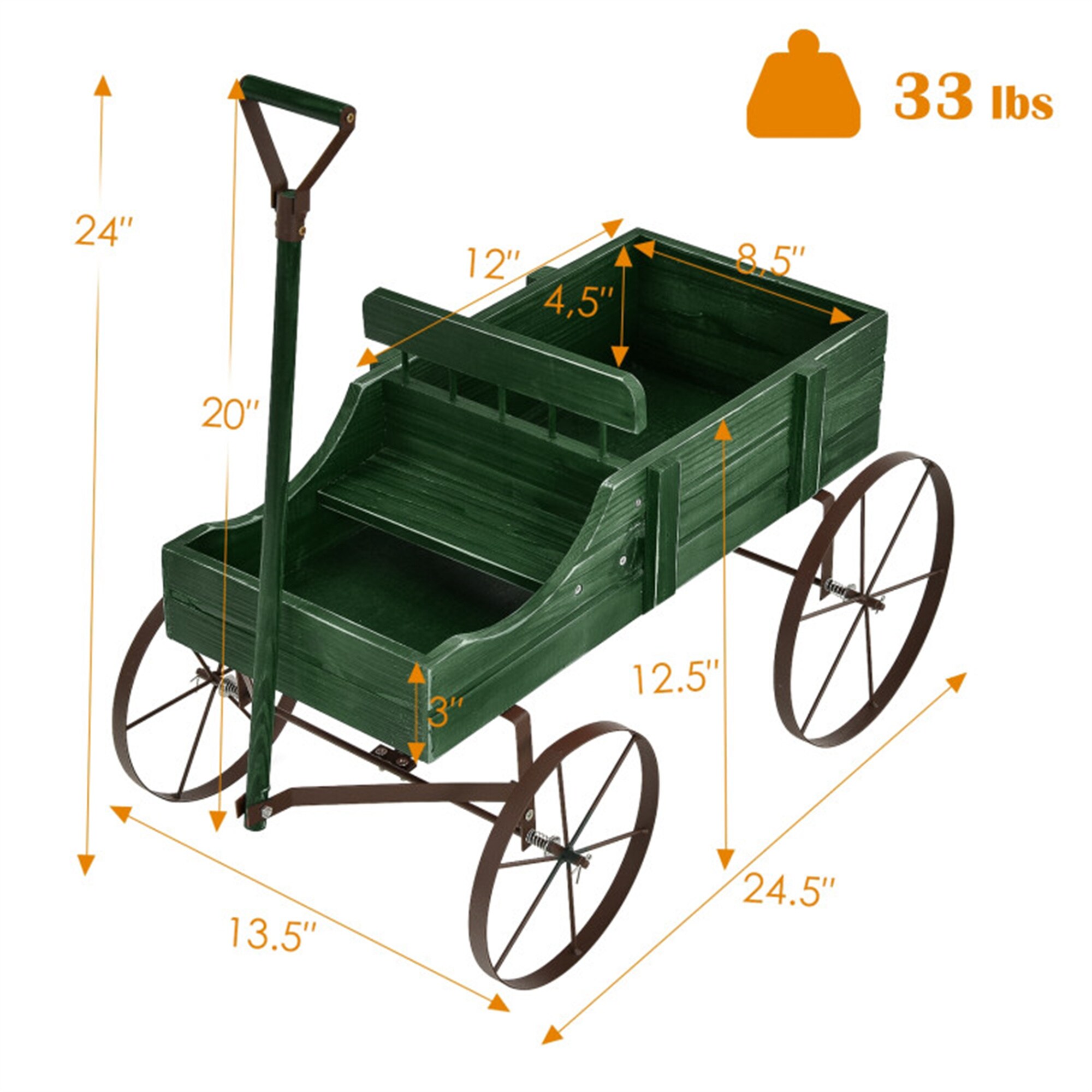BABOOM BOM-GT3662G-CO Raised-Planter-Boxes - View #3