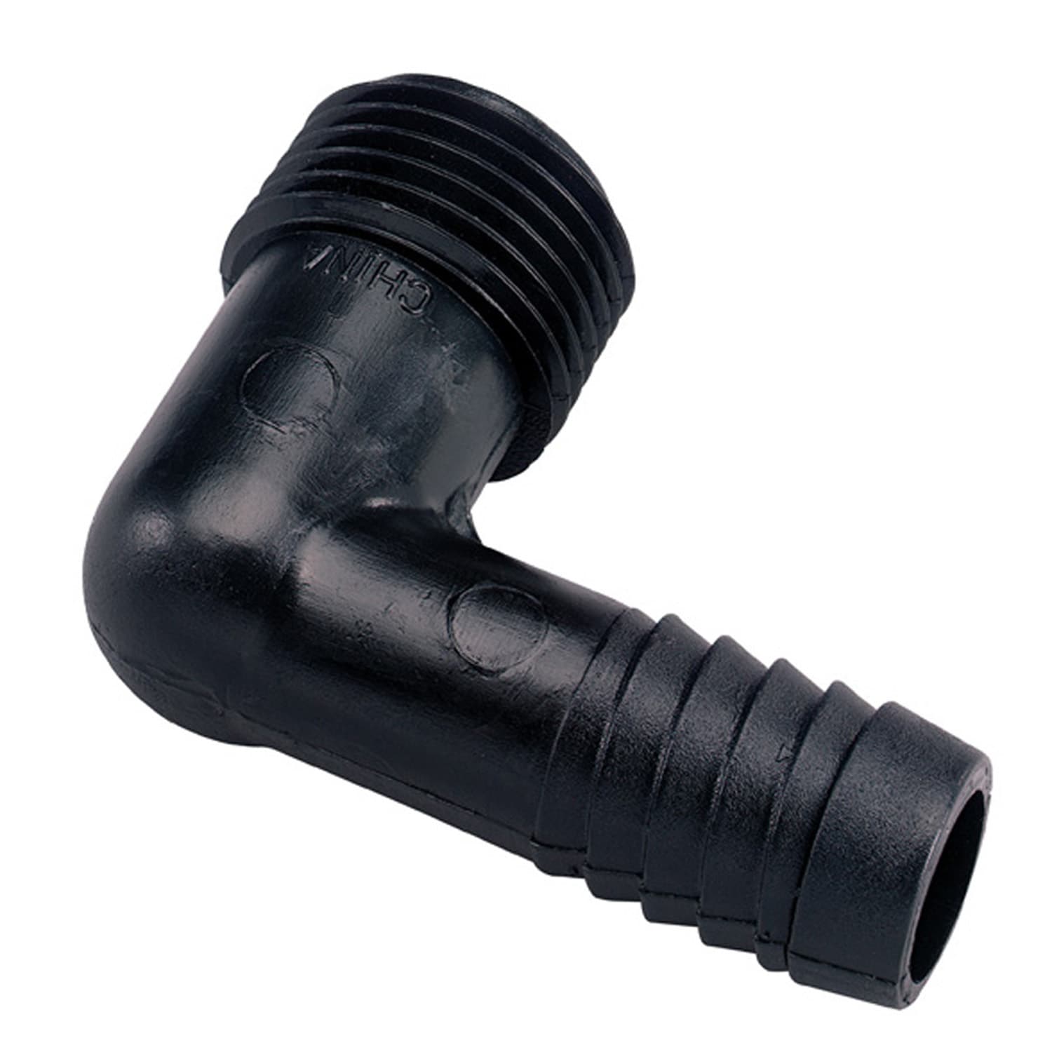 Apollo 1/2-in Polyethylene Threaded Drip Irrigation Elbow in the Drip Irrigation  Fittings department at