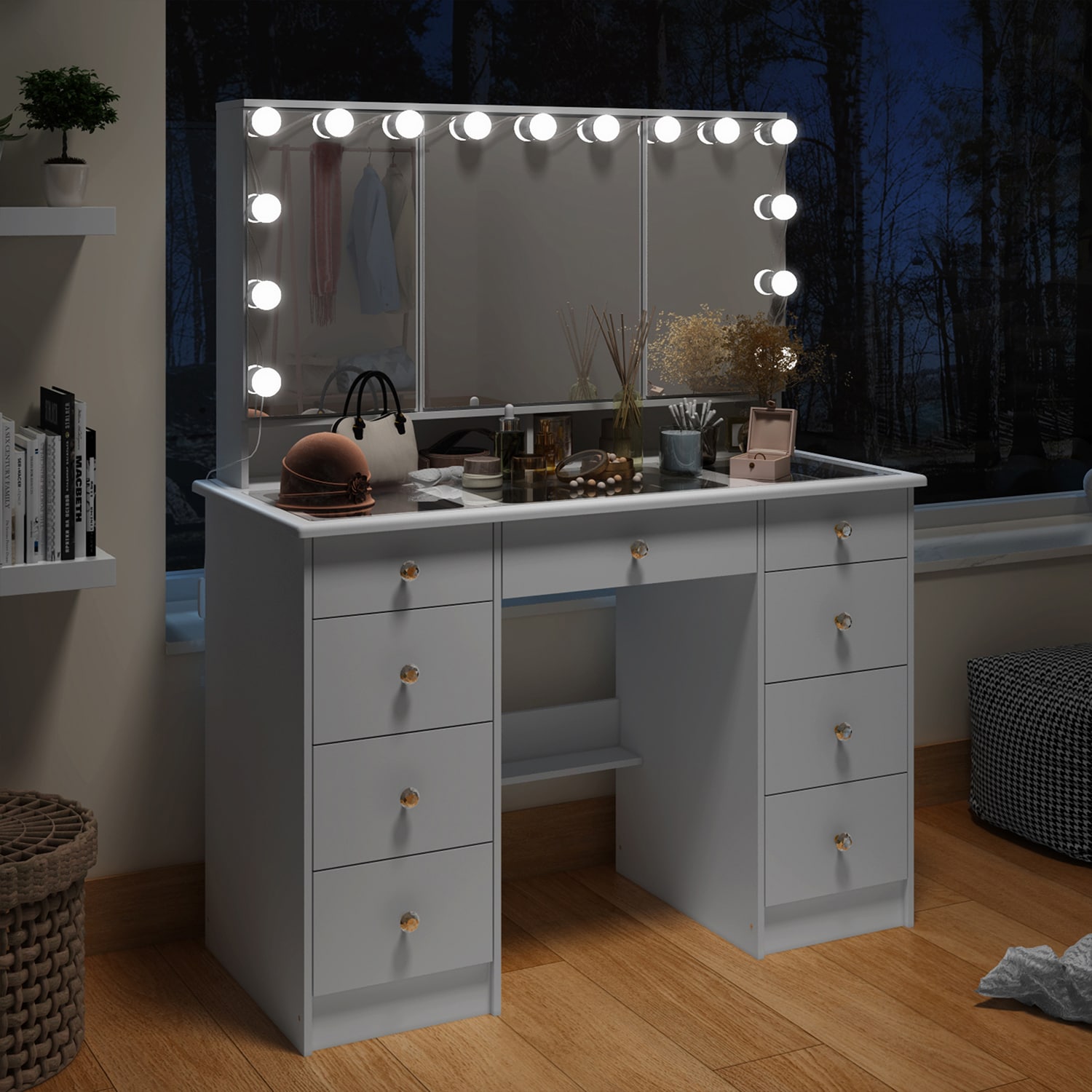 FUFU&GAGA KF210213-04 Bedroom-Vanities - View #4
