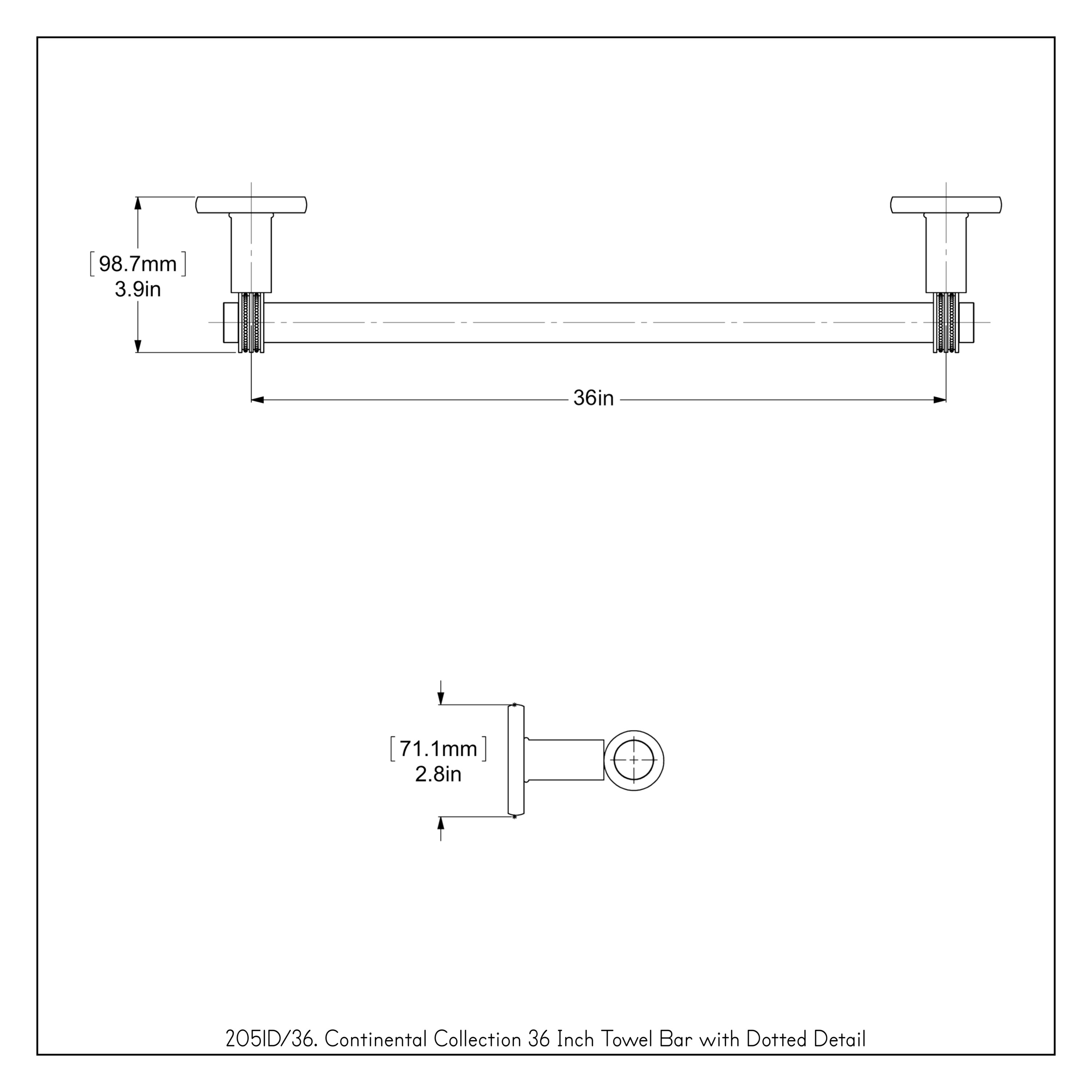 Allied Brass 2051D/36-ABZ d060350 - View #3