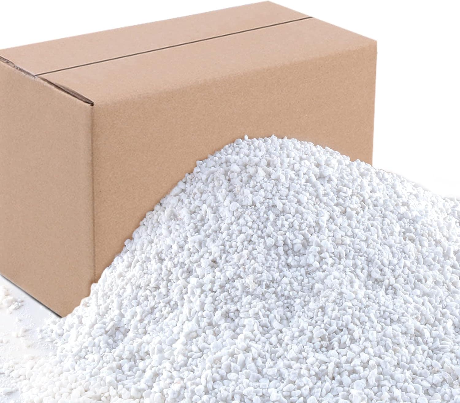 MaseiKar - 3 Quart Horticultural Perlite Soil Amendment for Potting Mix Improves Plant Drainage A...