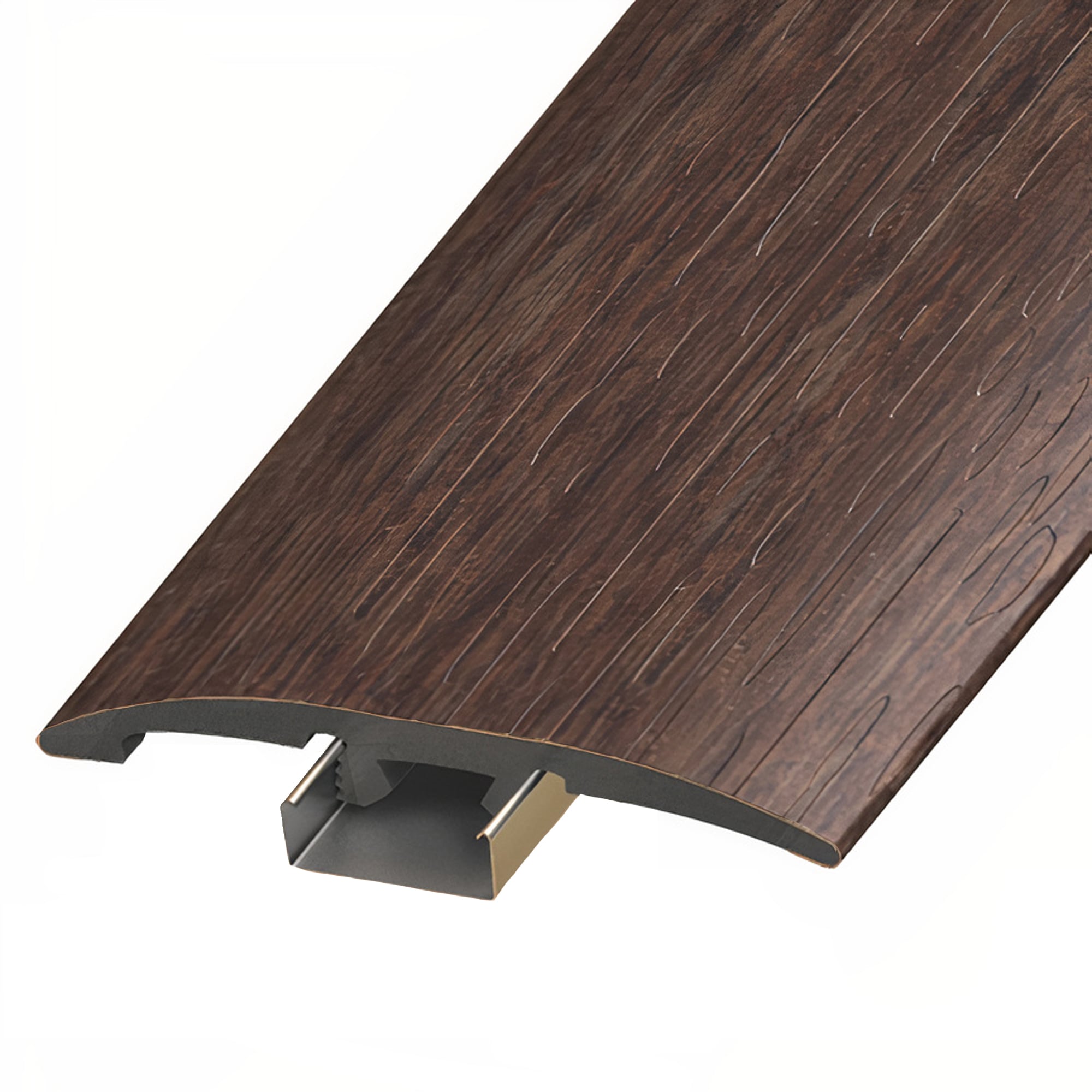 Element Flooring E20024TIO Belleville Nome 3/8-in T x 2-in W x 94-in L Prefinished Vinyl 3-in-1 T-moulding/Reducer/Endcap