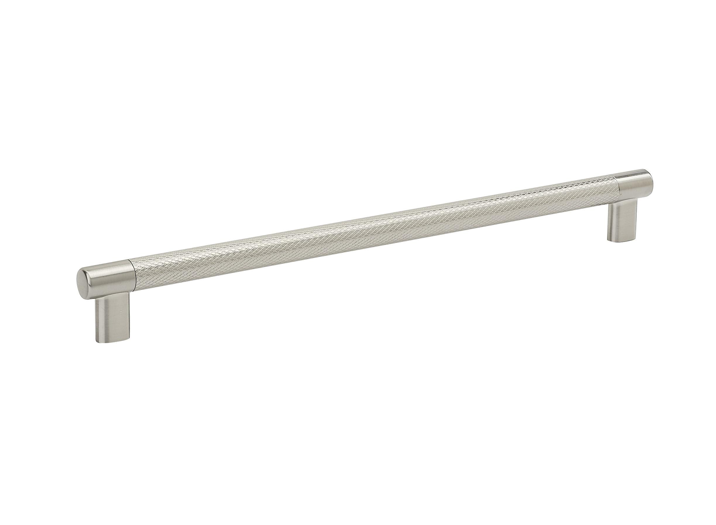 Amerock BP36561G10 Bronx 12-5/8-in , 320mm Center to Center Satin Nickel Rectangular Bar