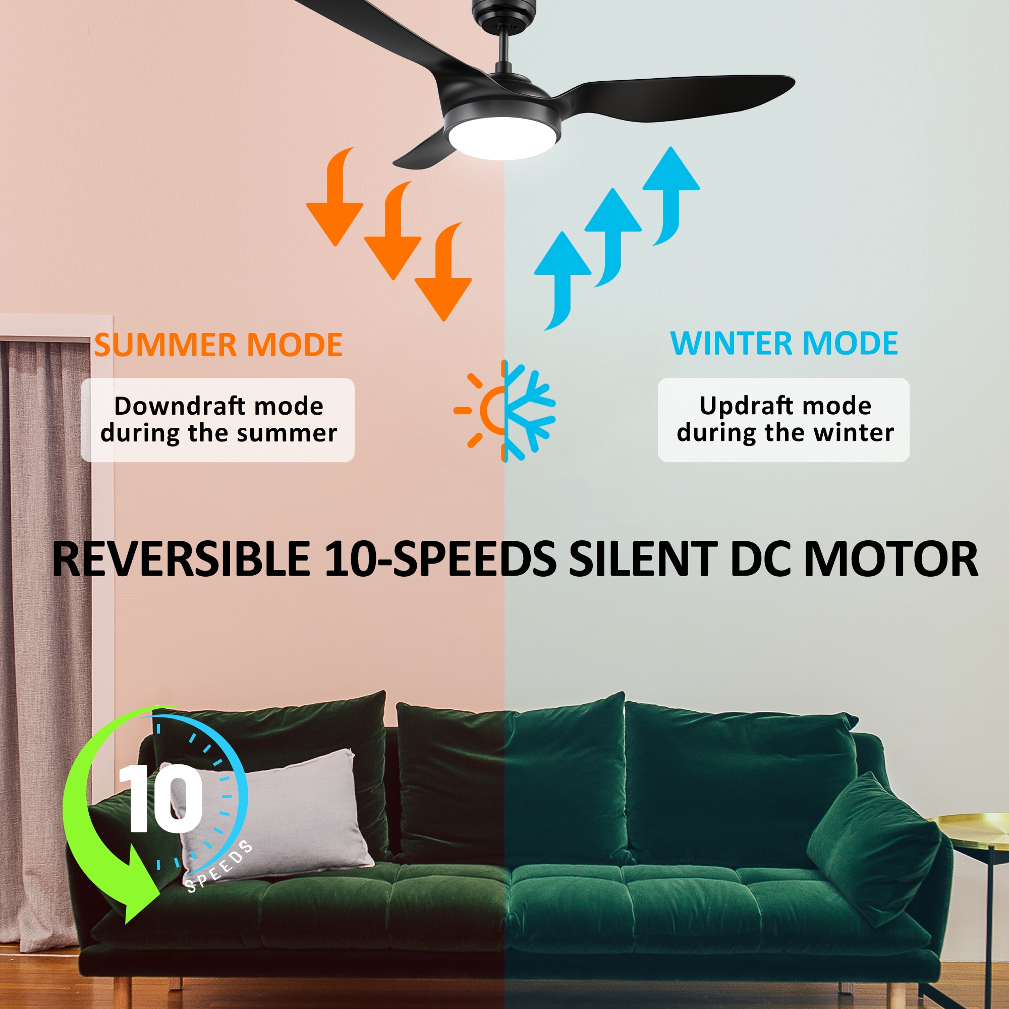 CARRO USA LS523F2-L12-B2-1 Ceiling-Fans - View #5