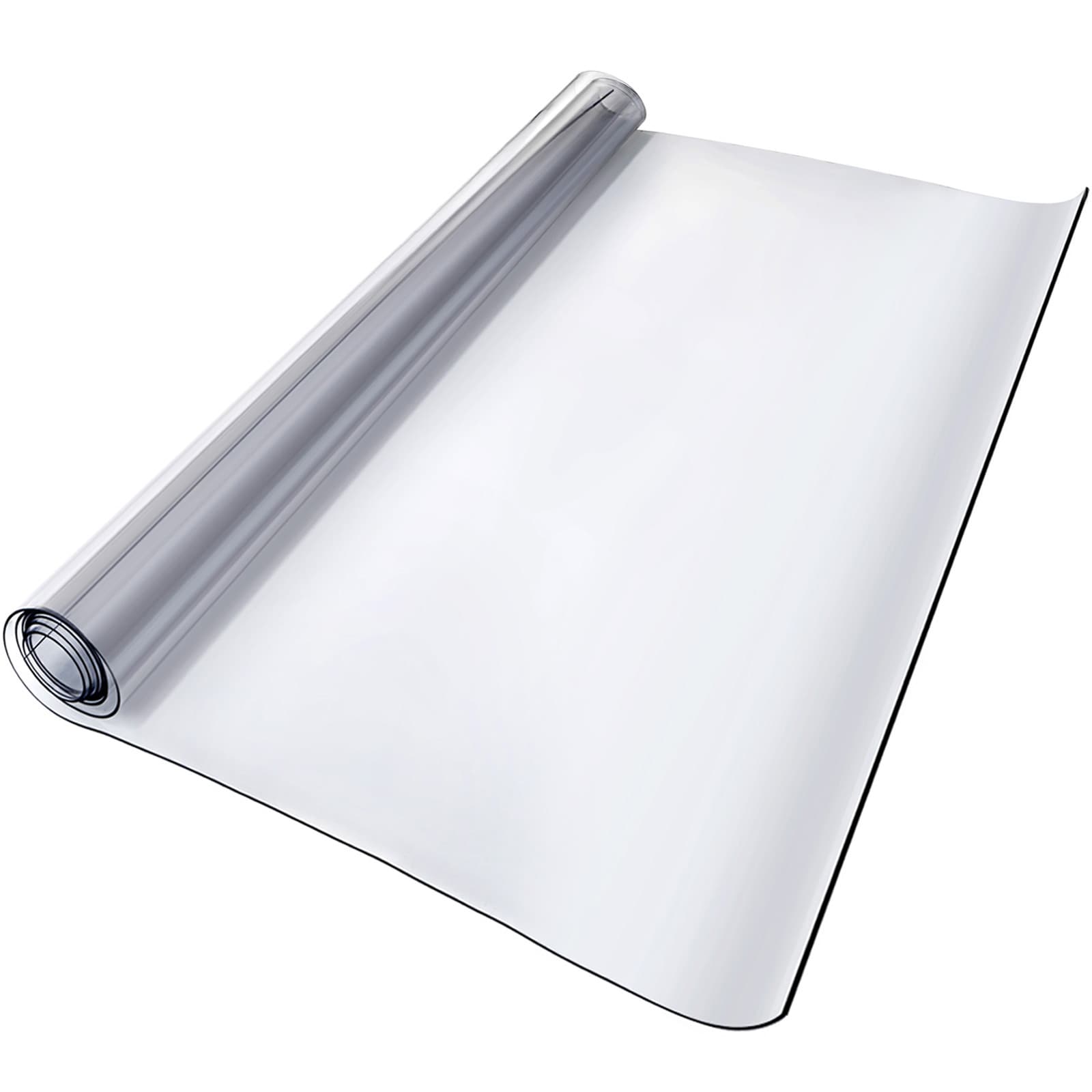 VEVOR Fitted Indoor/Outdoor Clear Table Cover for 8-ft rectangle #ZD1170X2800X2MM01V0
