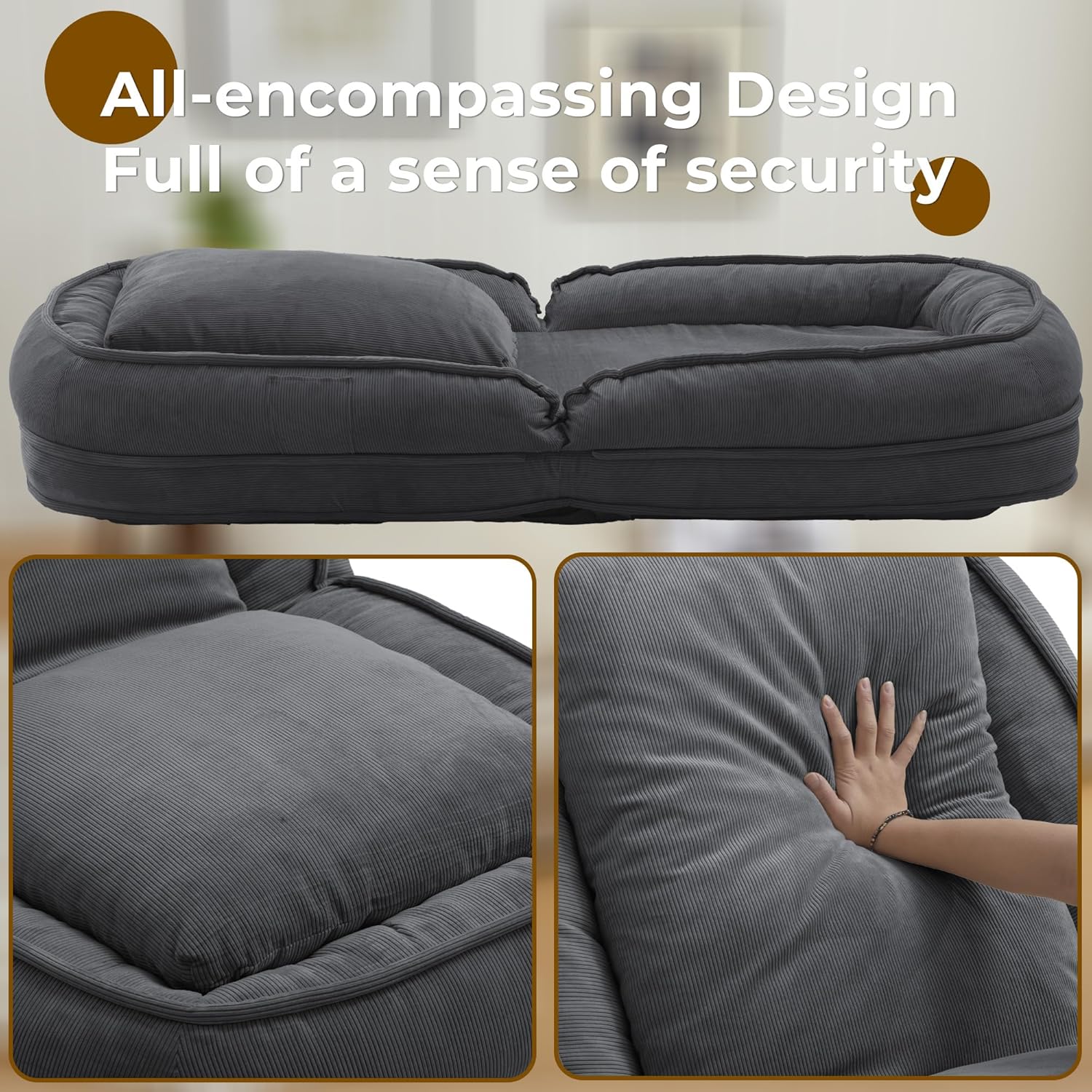 Likimio V0RHA6PKXXJYKASQ Sofas-Loveseats - View #4