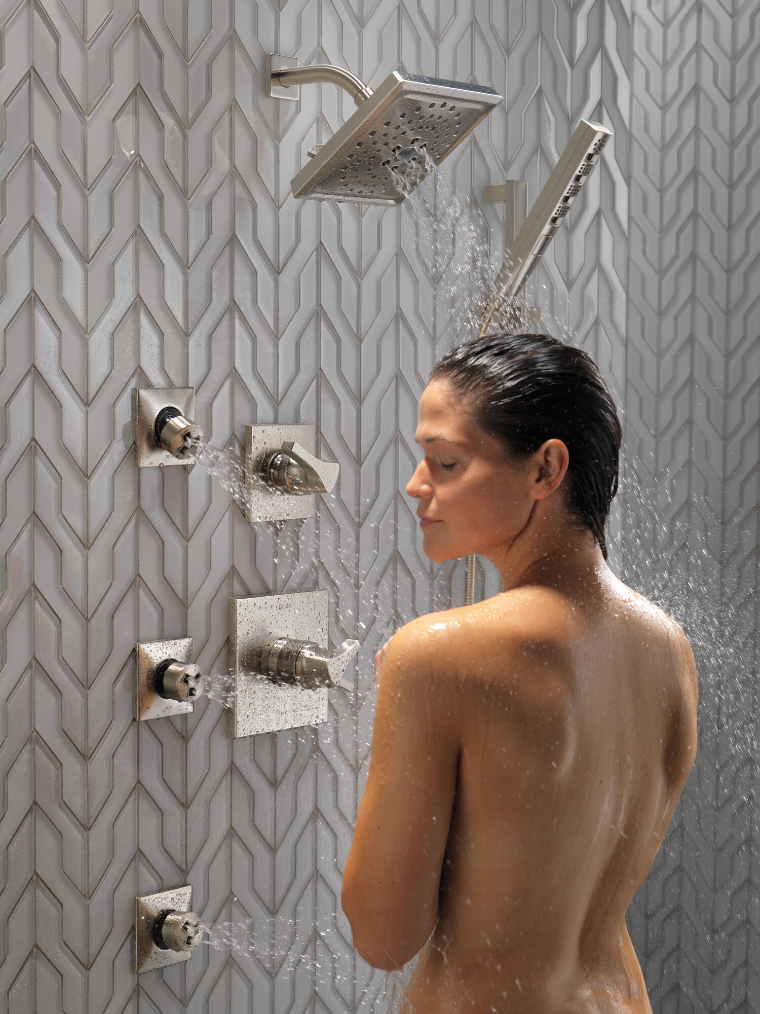Delta T17274-SS Tub-Shower-Faucets - View #18