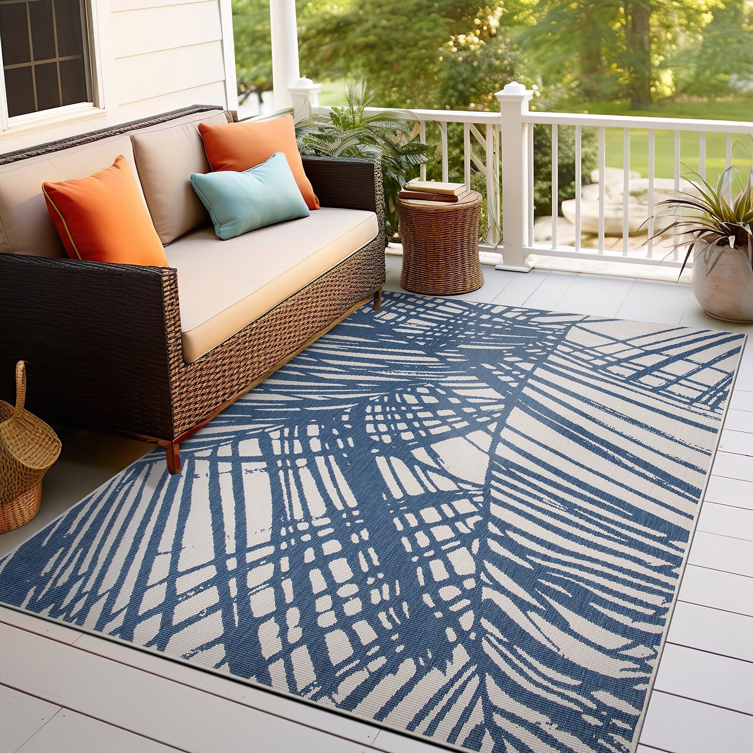 World Rug Gallery 4027BLUE8X10 rugs - View #9