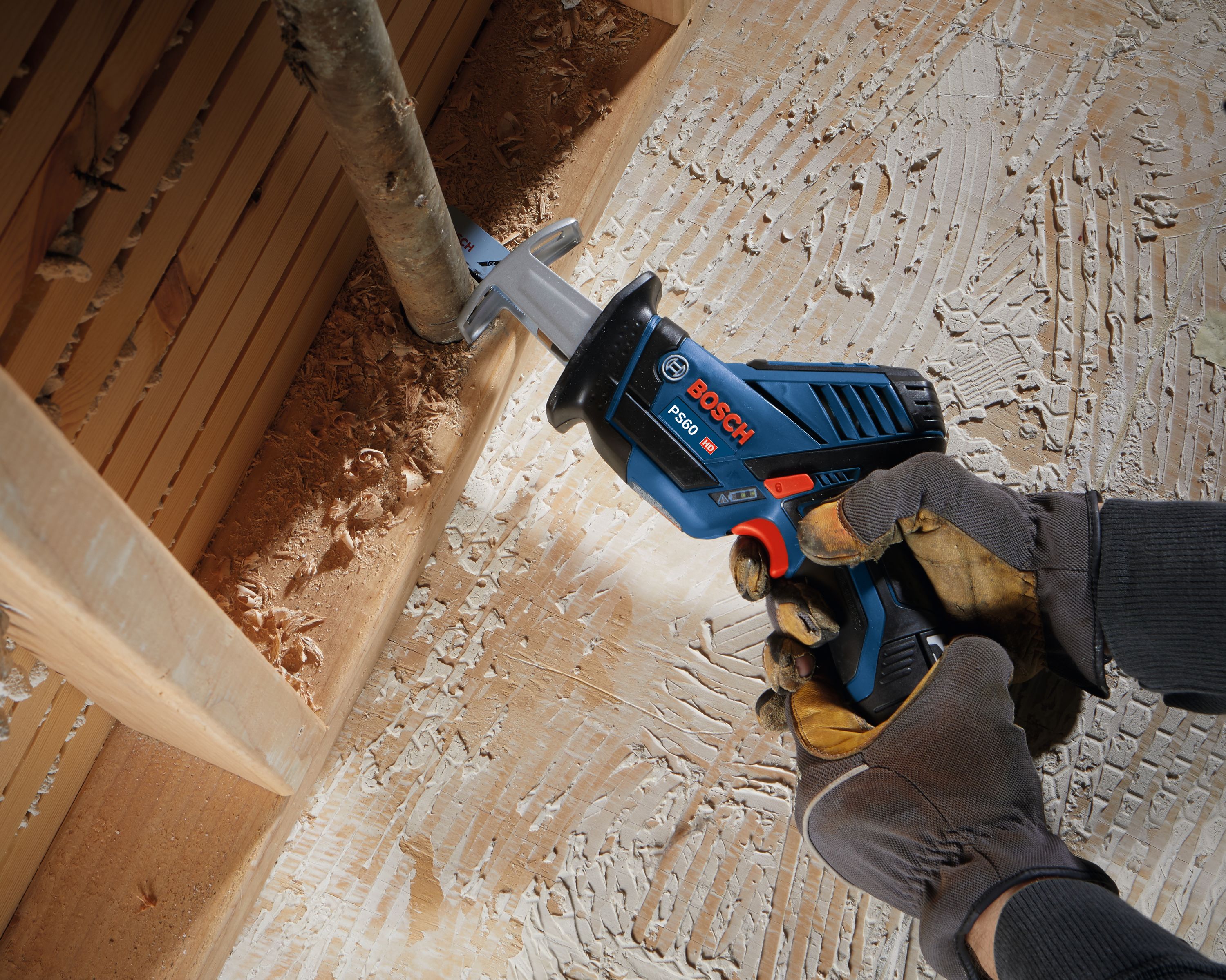 Bosch 12 Volt Variable Speed Cordless Reciprocating Saw Tool Only In The Reciprocating Saws 