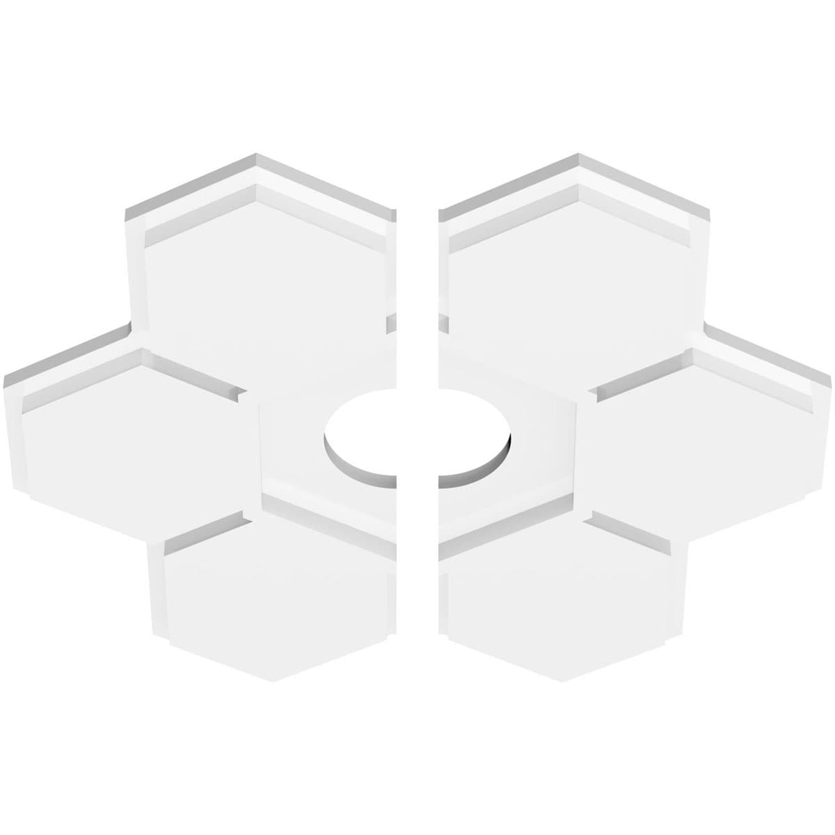 Ekena Millwork CMP16DY2-03000 Ceiling-Medallions - View #2