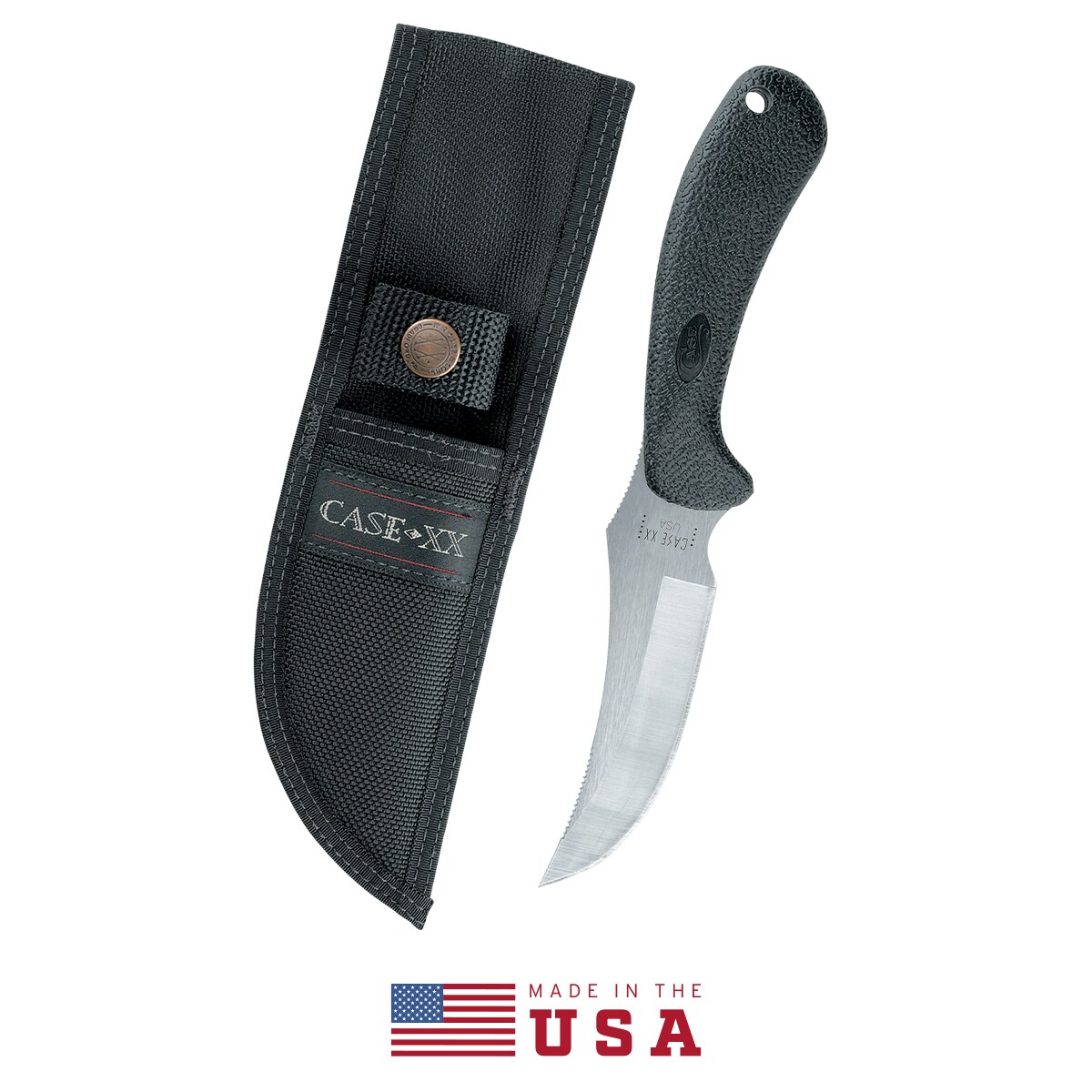 Case Cutlery FI00362 4.13-Inches Stainless steel Skinner Pocket Knife