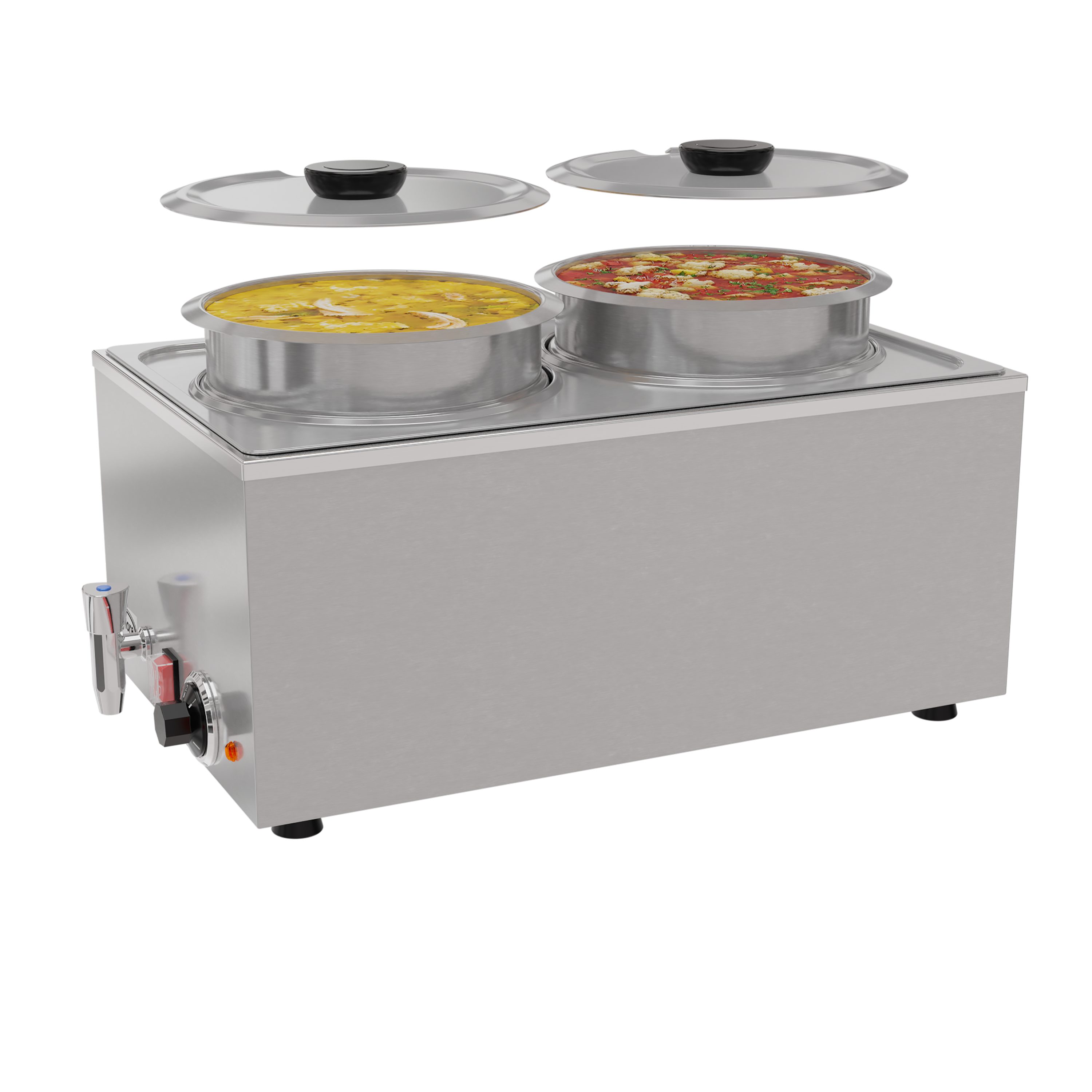 VEVOR 2-Station Commercial/Residential Buffet Server in the Buffet Servers  & Warming Trays department at