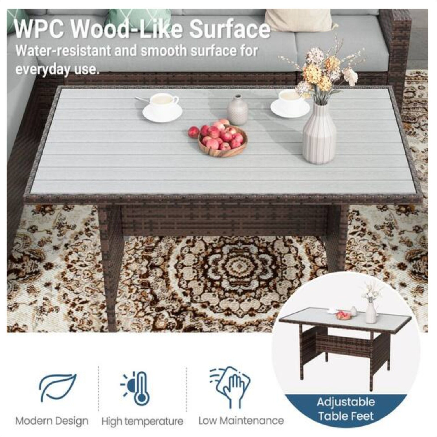 SunJet 3SICMQFEX90A Patio-Conversation-Sets - View #8