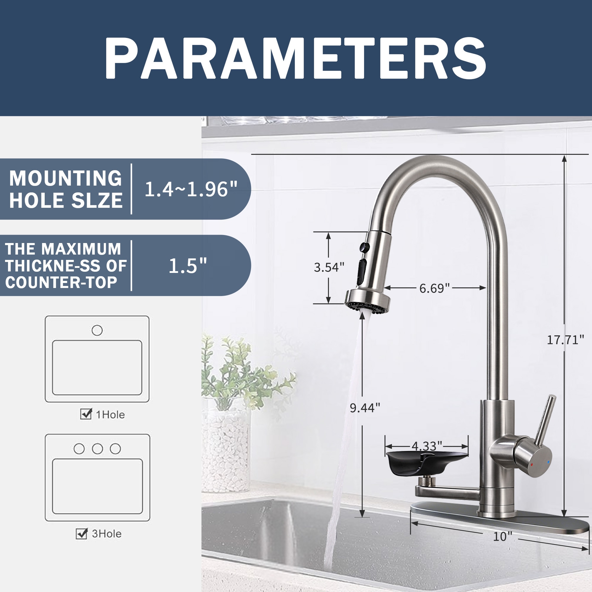 Vanityfus VF-SSW-87258 Kitchen-Faucets - View #3