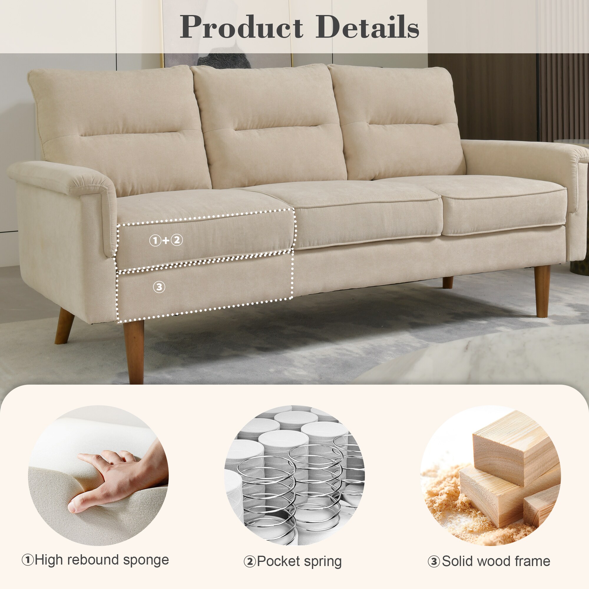 weaxty HMBNYK200 Sofas-Loveseats - View #3