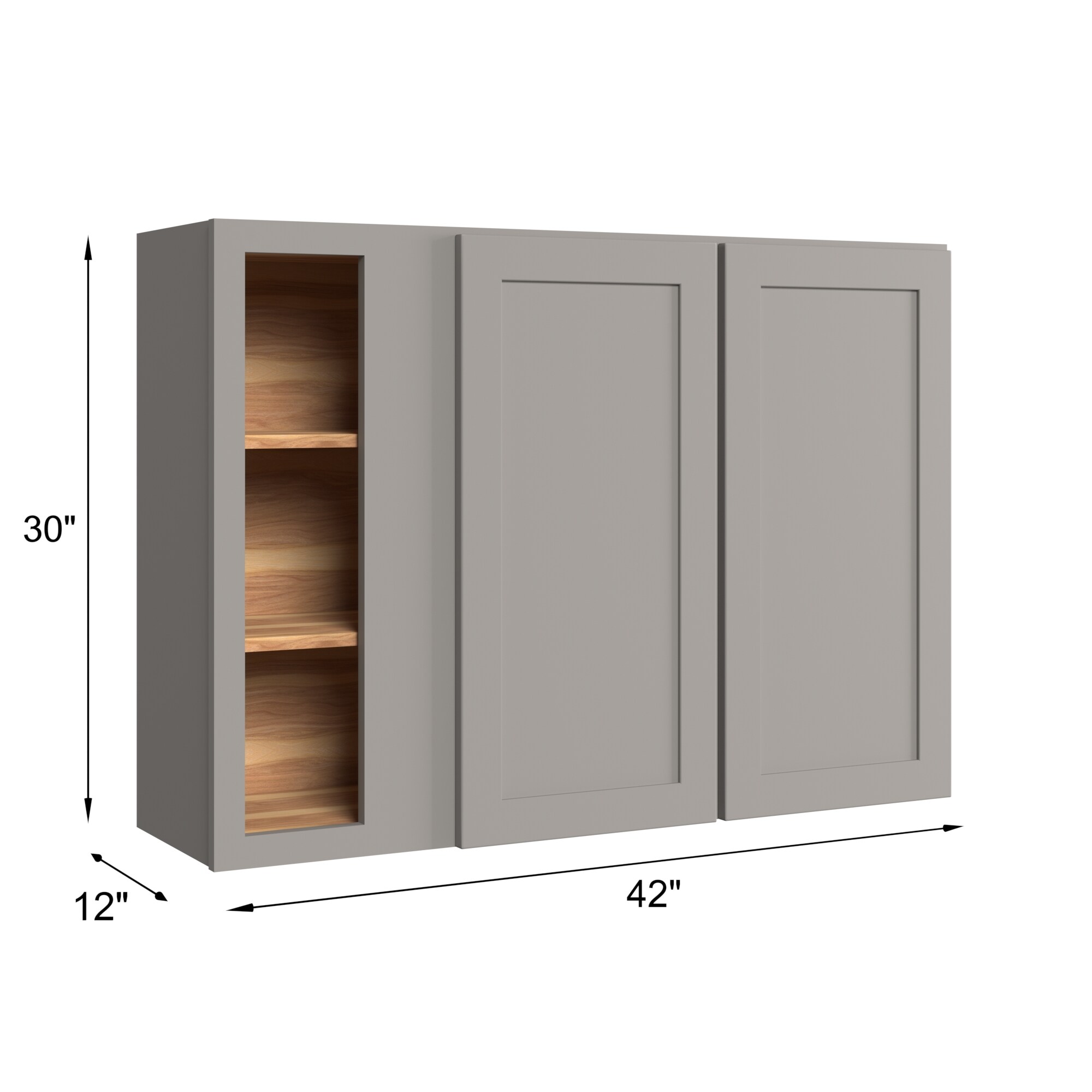 KraftMaid Momentum WBC4530LG81 Cabinets-Kitchen - View #3