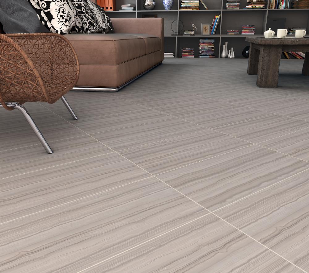 Emser Chronicle Record Porcelain Bullnose Tile (3-in x 24-in)