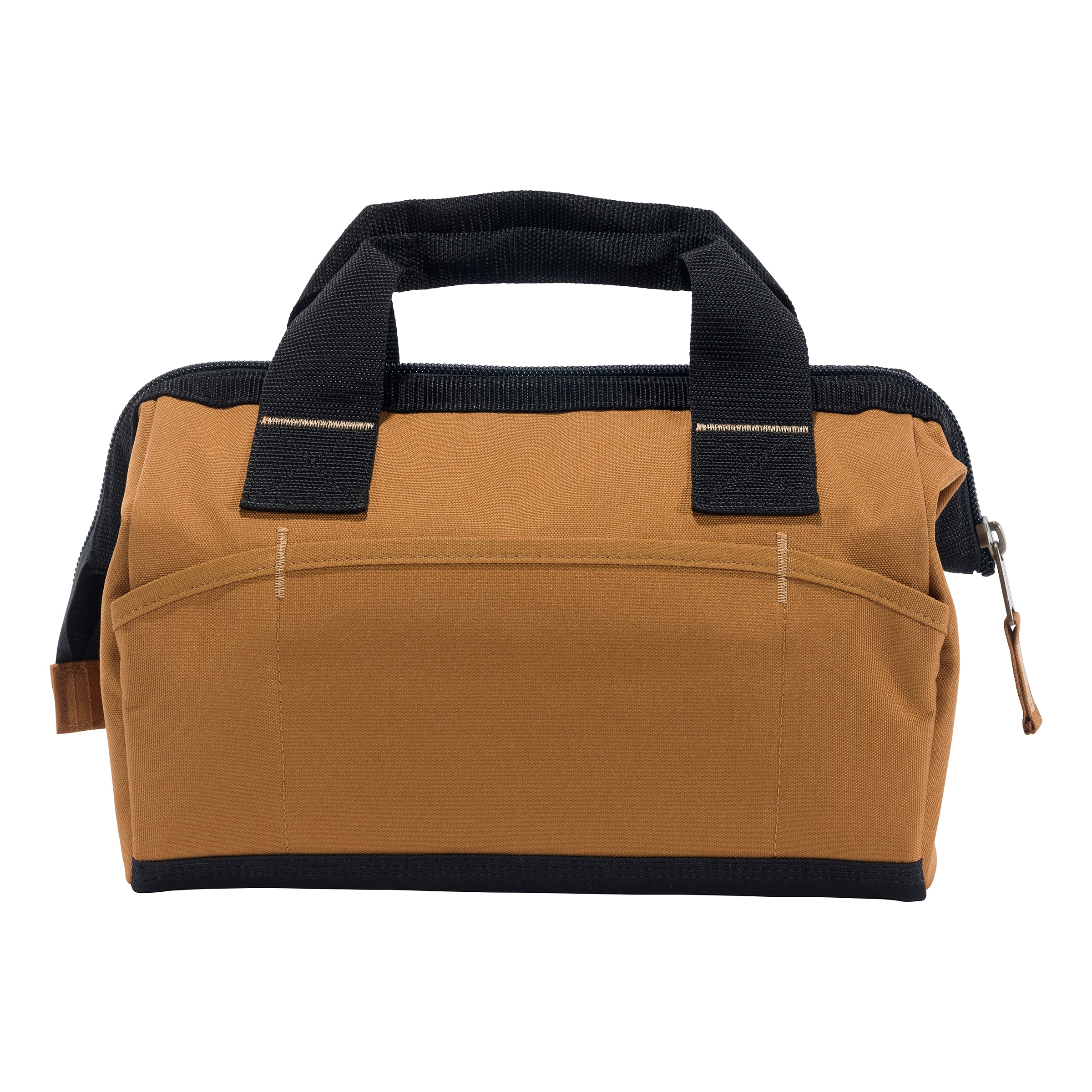 Carhartt 13-Inch 15 Pocket Midweight Tool Bag Carhartt Brown Polyester 13-in  Zippered Tool Bag B000052221199 at Lowes.com