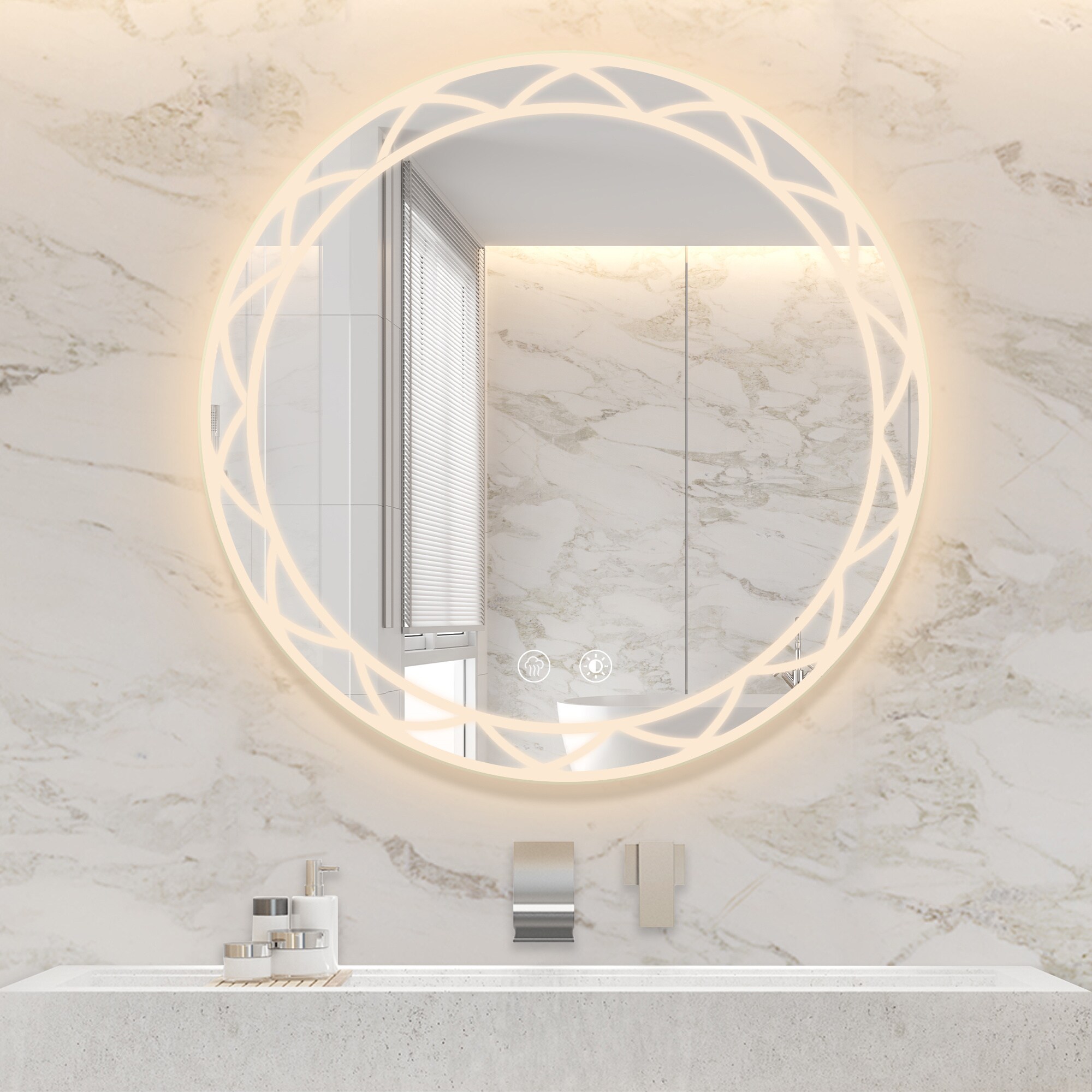 BABOOM BOM-9577074-OR Framed-Bath-Mirrors - View #9